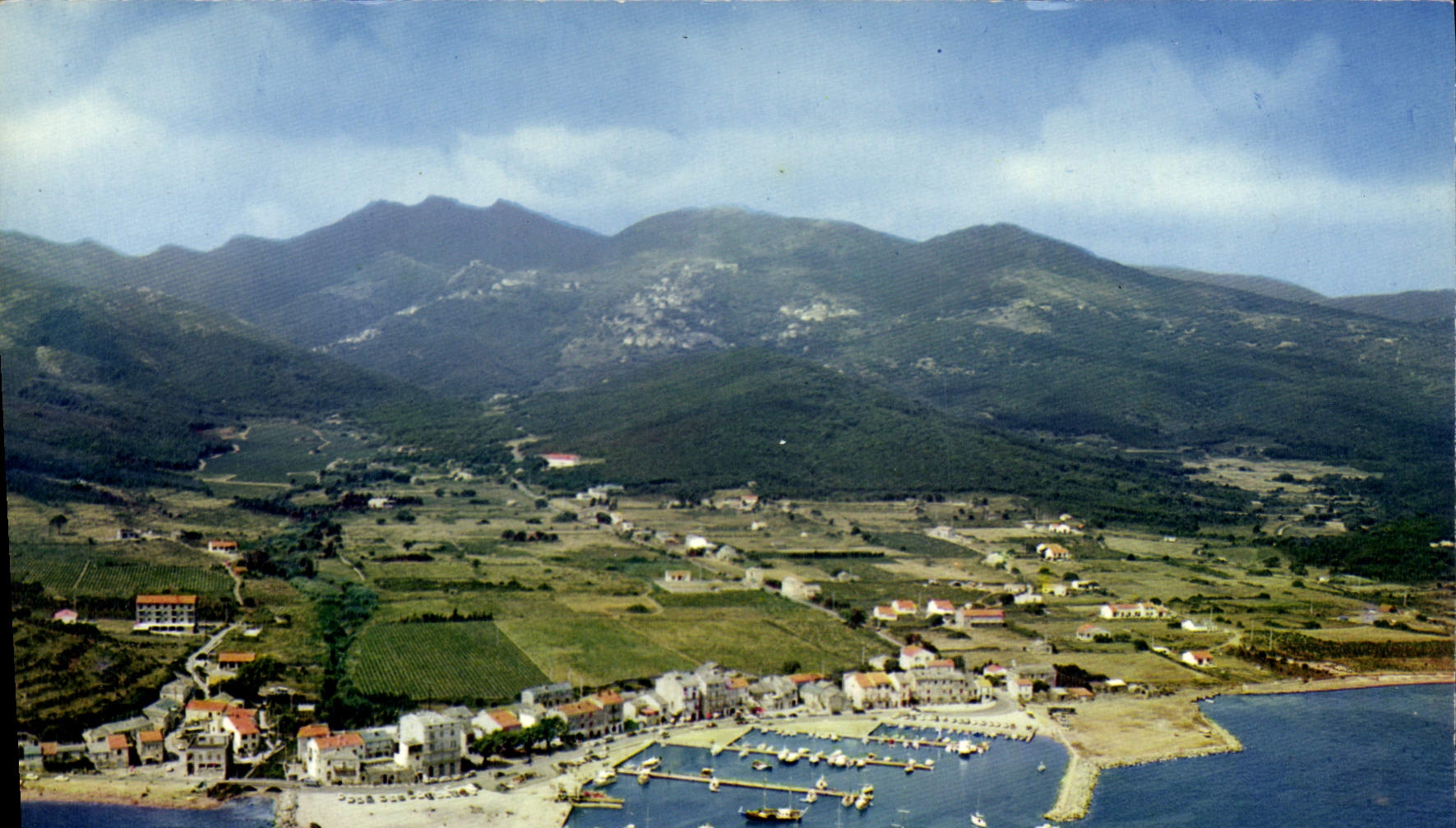 CPSM Maccinaggio Vue Generale Au Fond Rogliano