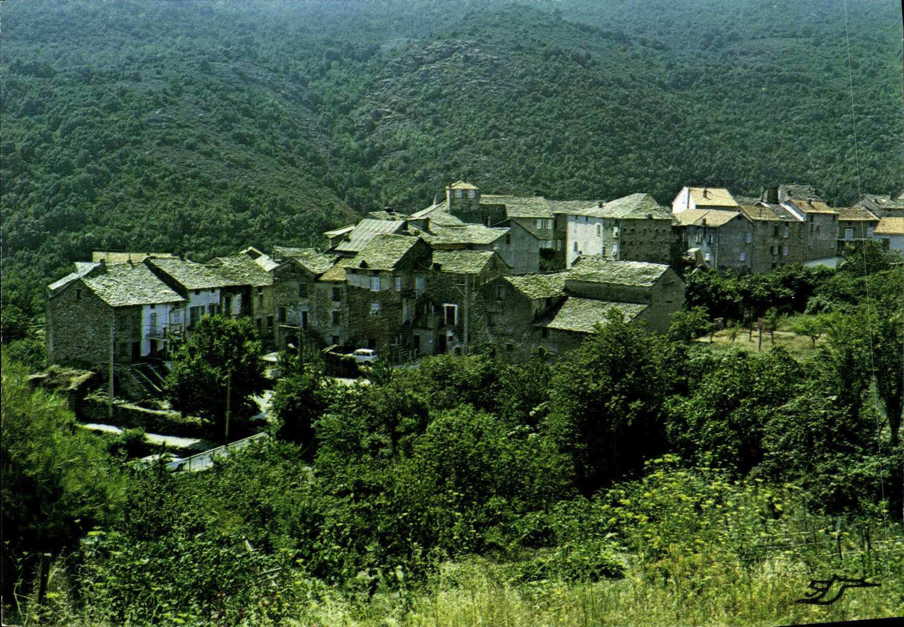 CPSM Murato Vue Generale Cliche Particulier Biaggi