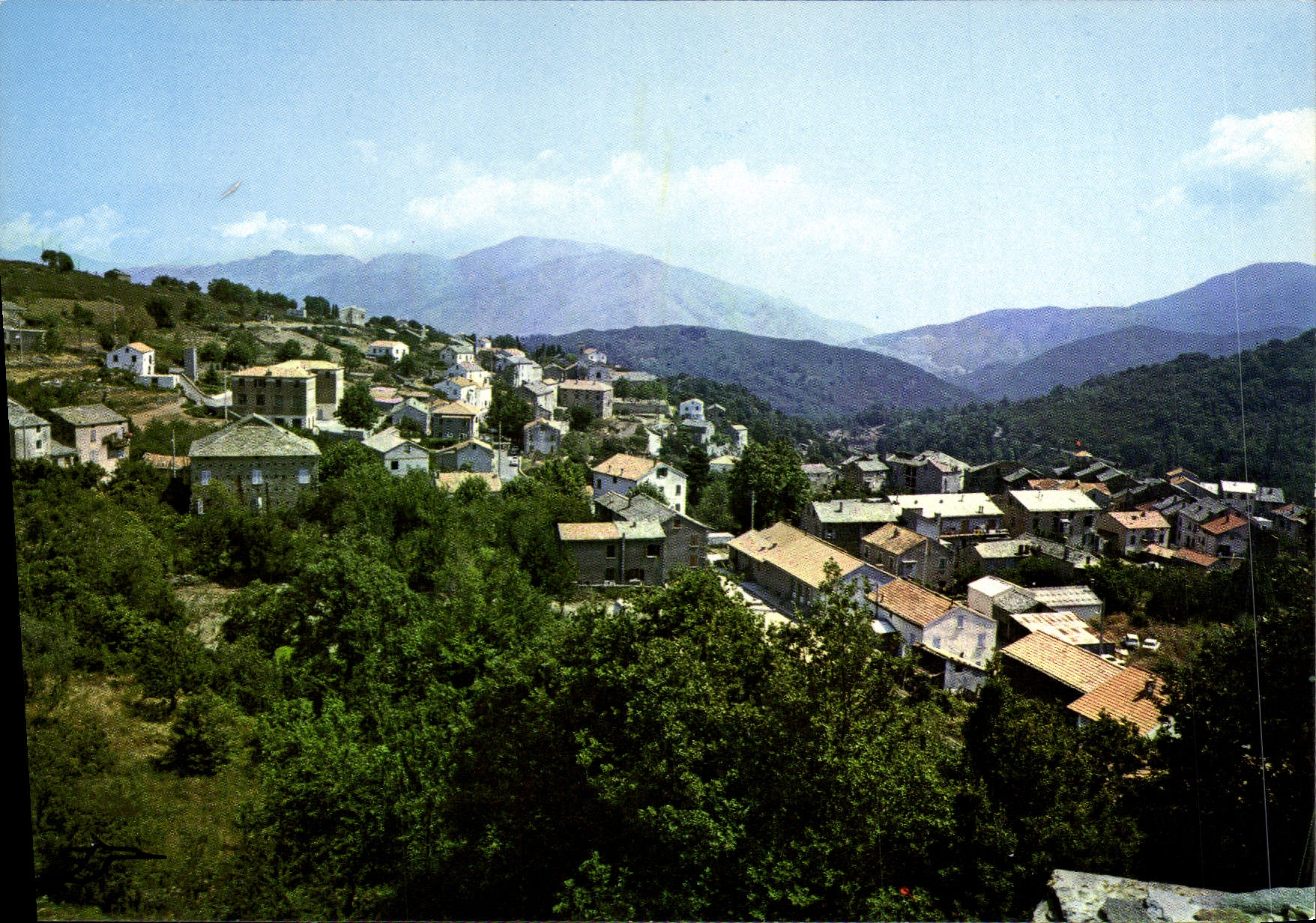 CPSM Murato vue générale Du Village Cliche Particulier Murati