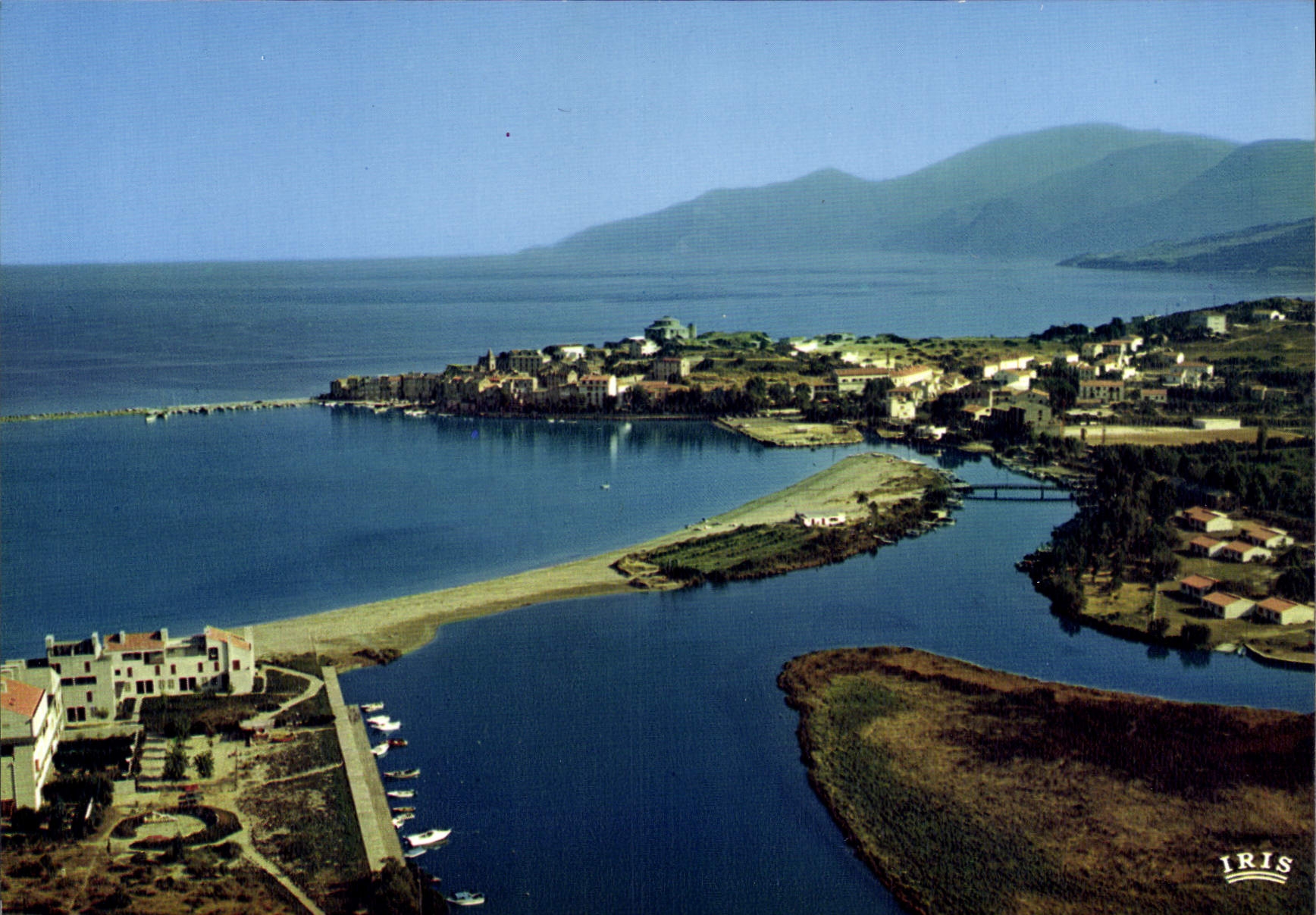 CPSM Saint Florent L'Embouchure De I'Aliso Et La Ville