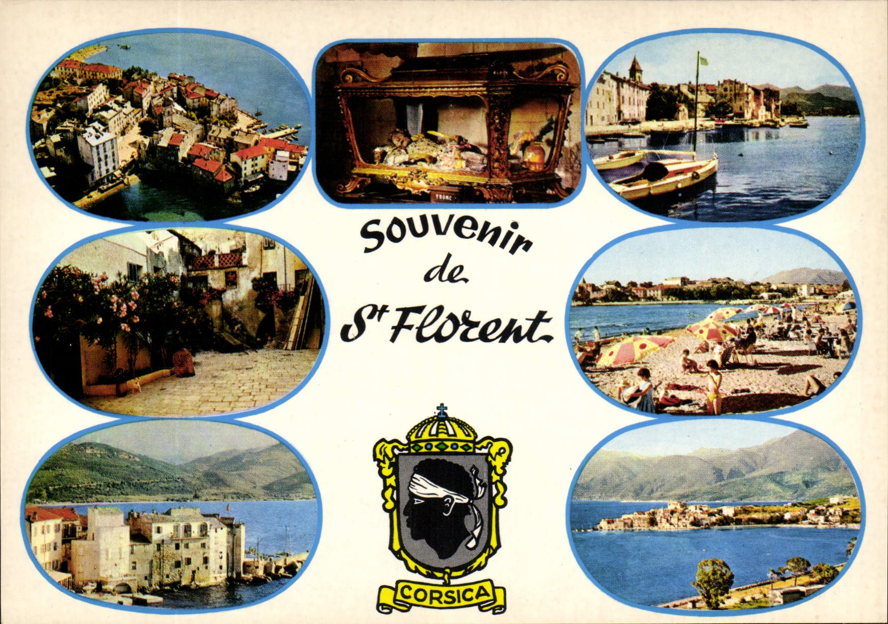 CPSM Souvenir De Saint Florent