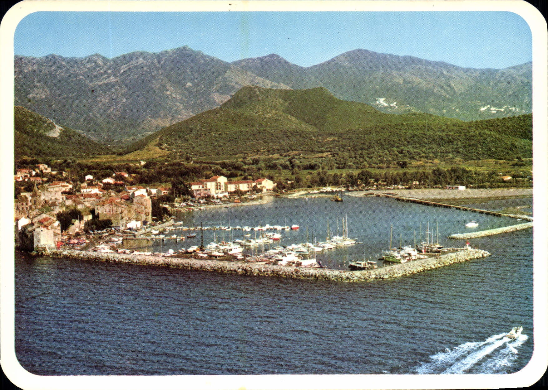 CPSM Saint Florent Vue Generale Le Port De Plaisance