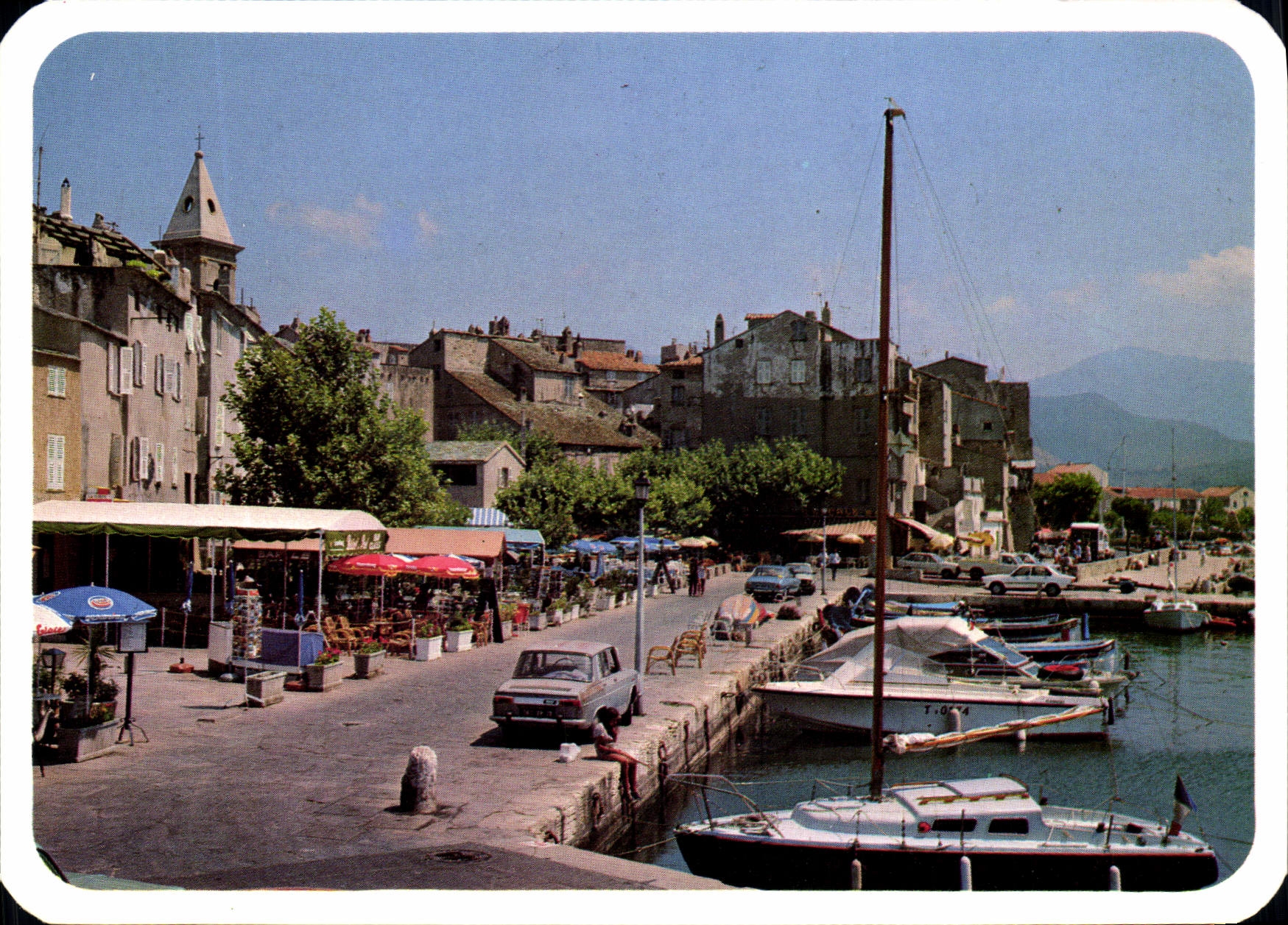 CPSM Saint Florent La Promenade Des Quais