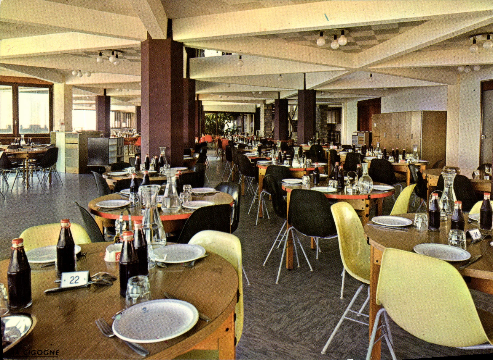 CPSM Taglio Isolaccio Centre De Vacances De Loisirs Et De Repos la Salle A Manger