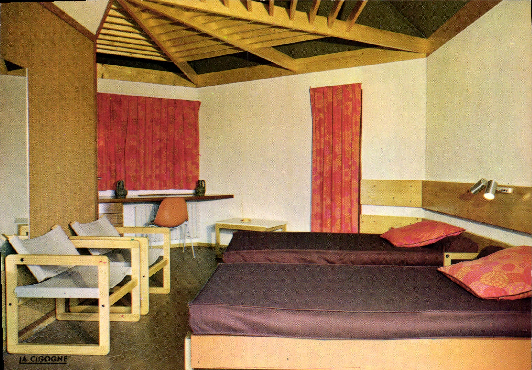 CPA Taglio Isolaccio Centre De Vacances De Loisirs Et De Repos Interieur D'Un Bungalow