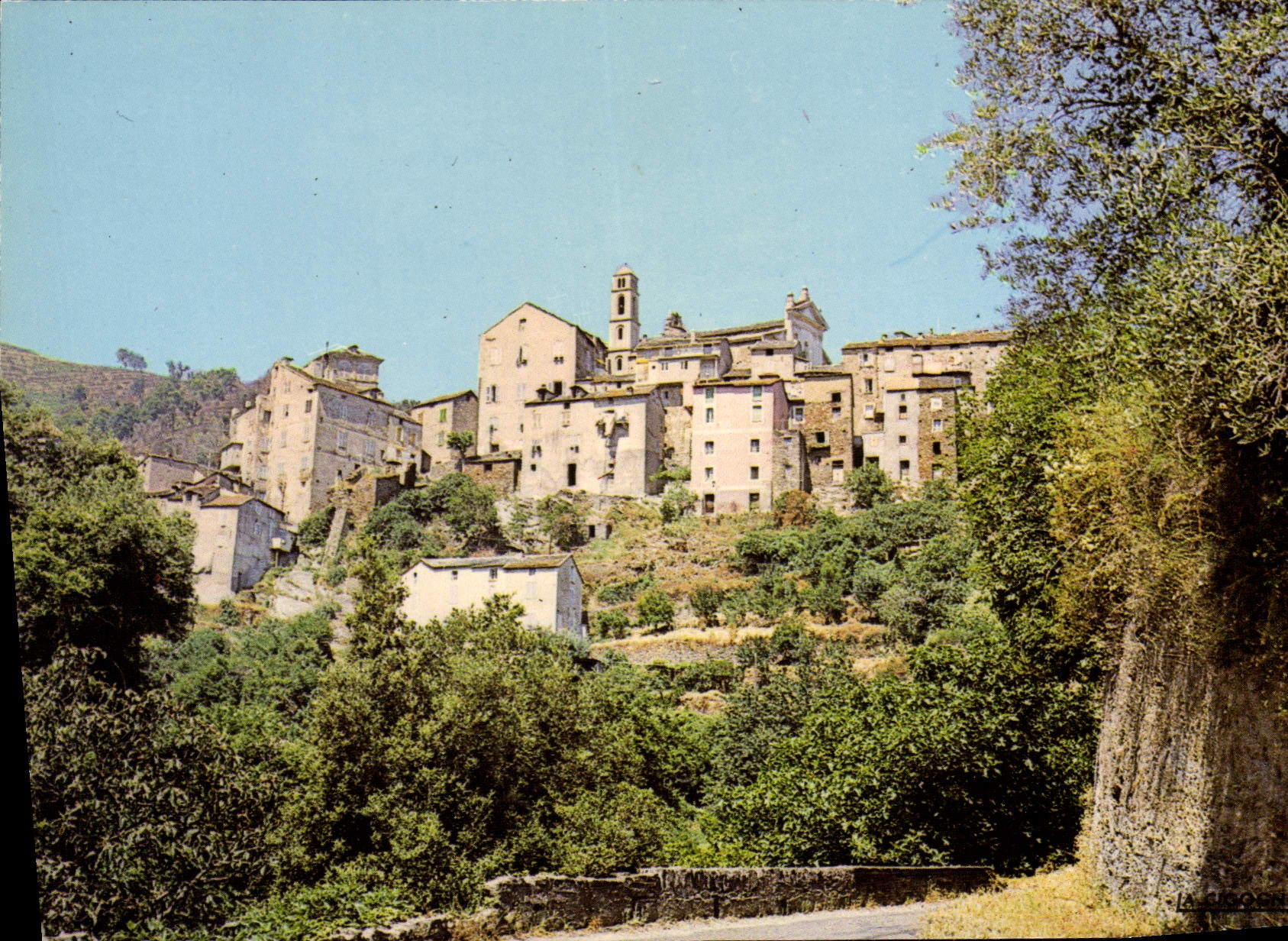 CPA Vescovato Vue Partielle