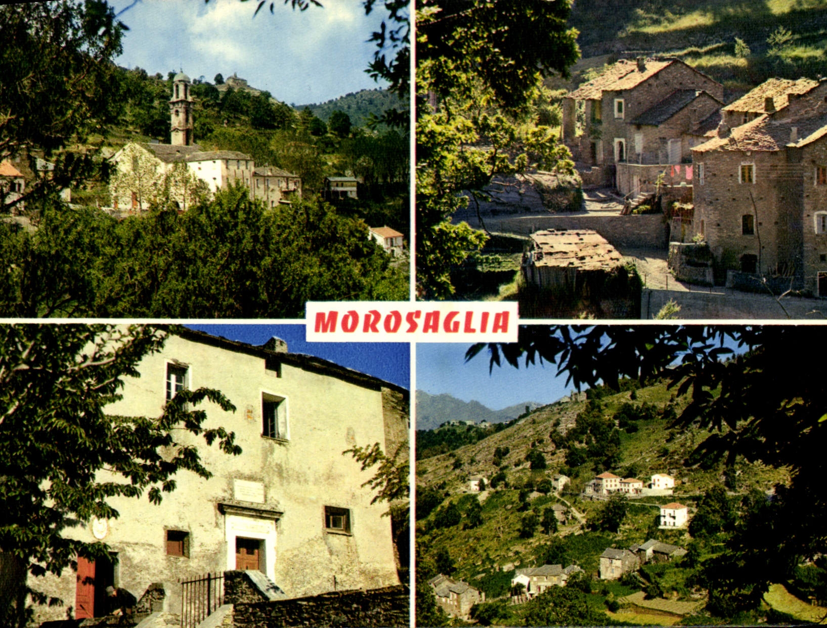 CPA Morosaglia Le Couvent Hameau De Terchini Maison De Pascal Paoli