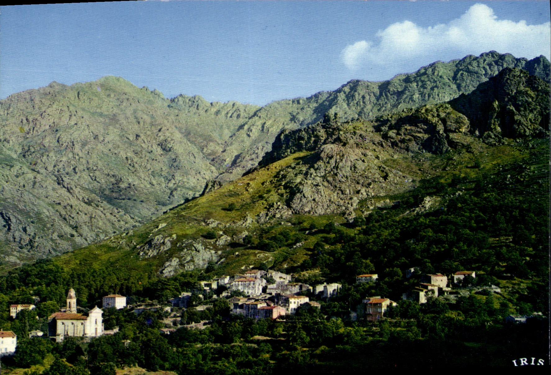 CPSM Feliceto Vue Generale Le Grand Hotel Mare E Monti ile rousse