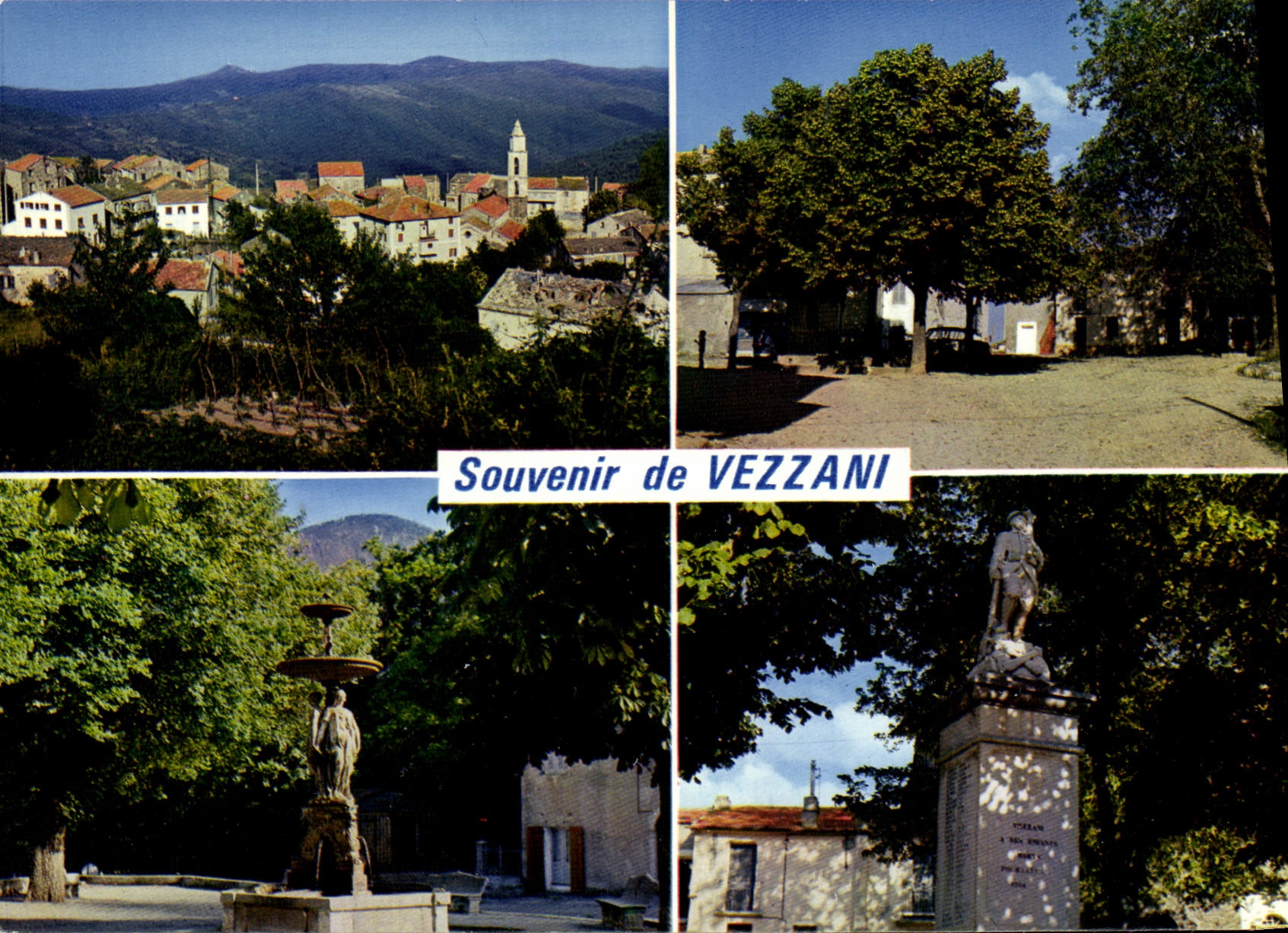 CPSM Vezzani Divers Aspects De