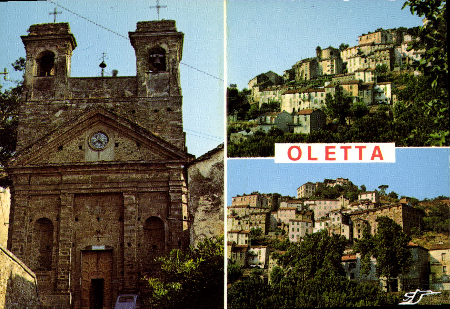 CPSM Oletta Divers Aspects Du Village