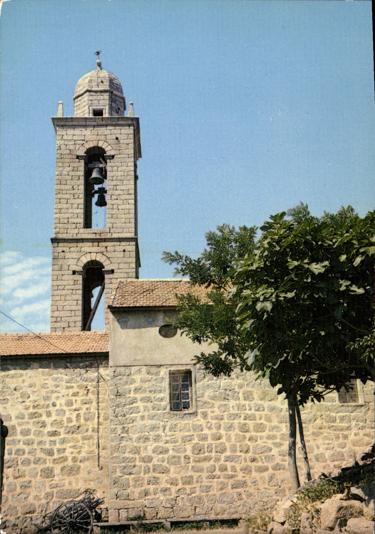 CPSM Charmes Et Couleurs De La Corse Monaccia D'Aullene L'Eglise