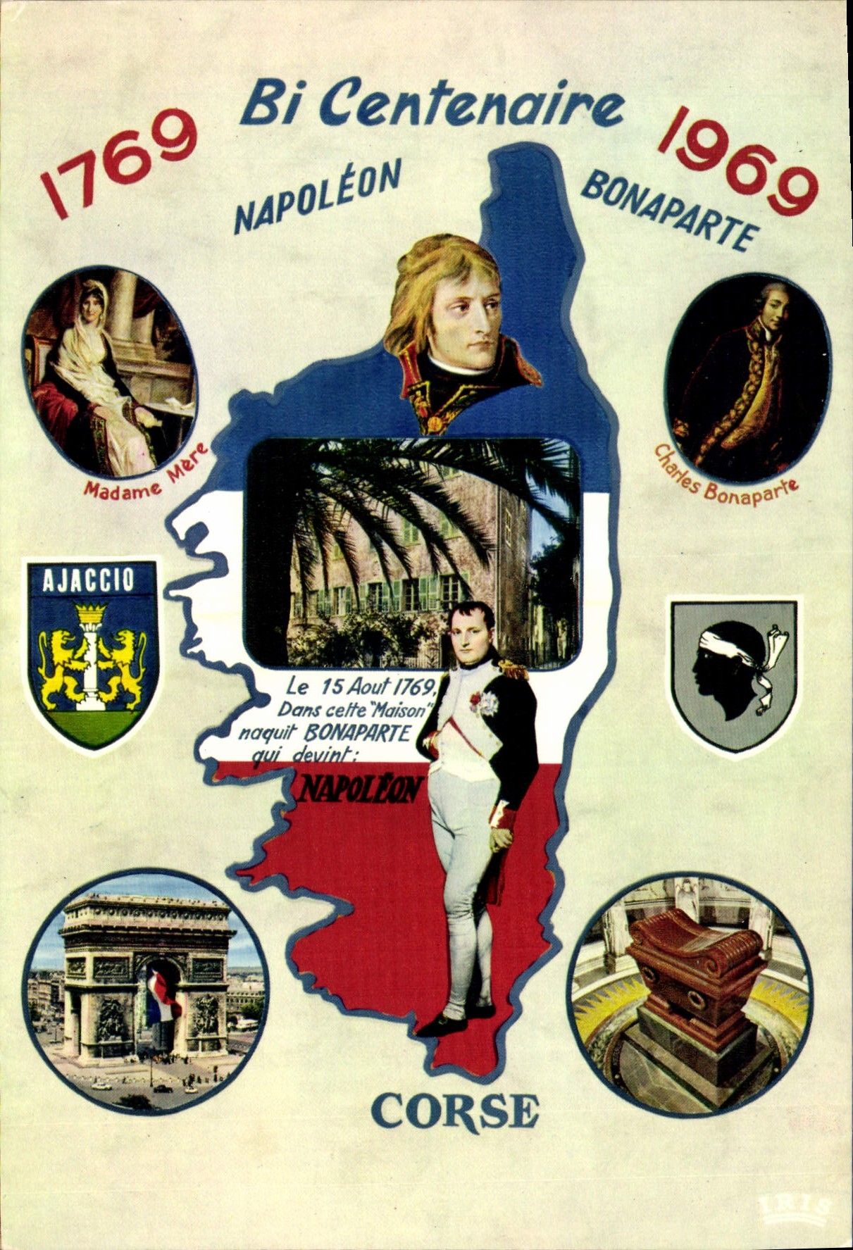 CPSM Bi Centenaire De Napoleon Bonaparte