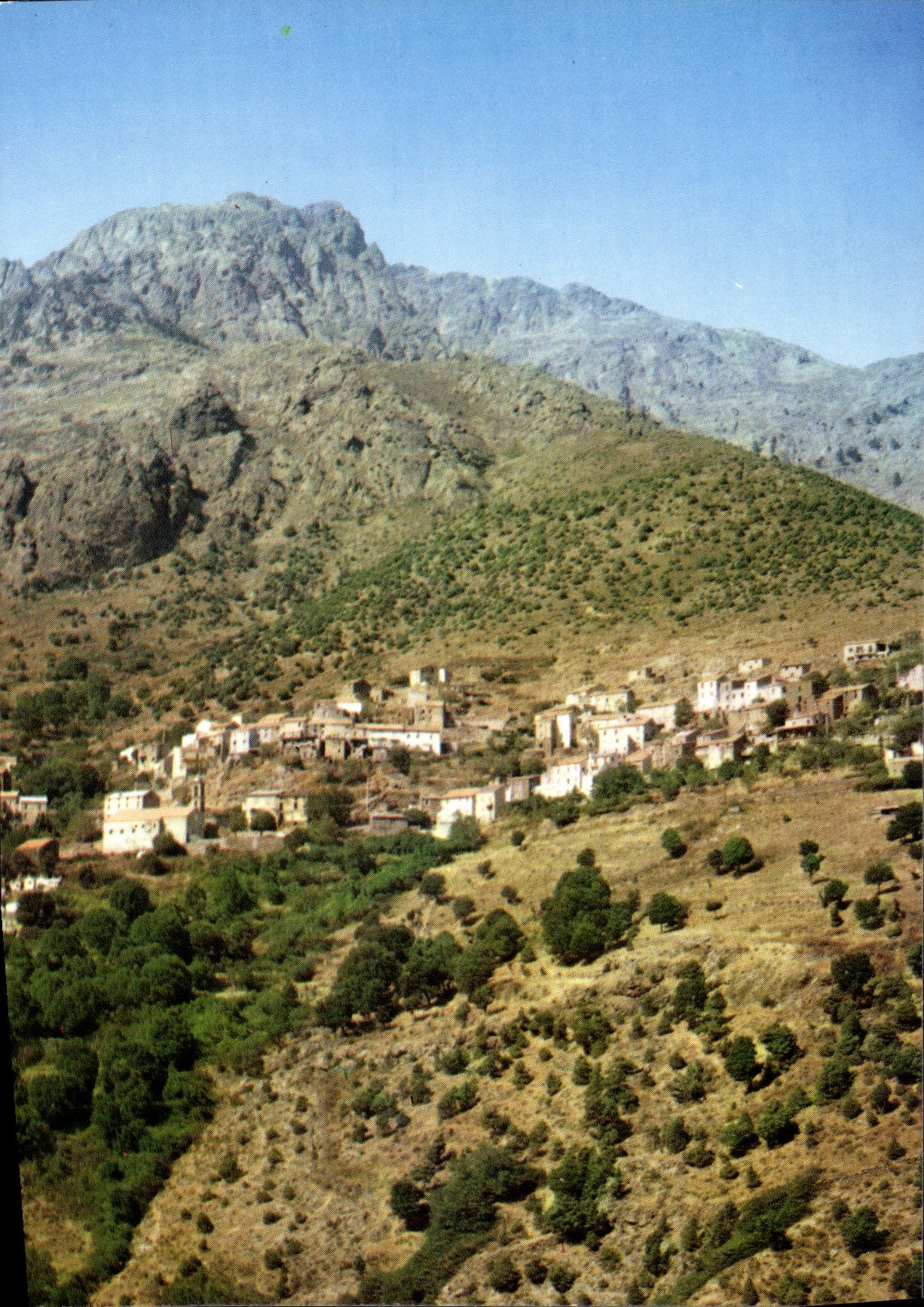 CPSM Charmes Et Couleurs De La Corse Asco Vue Generale libre service Vespérini