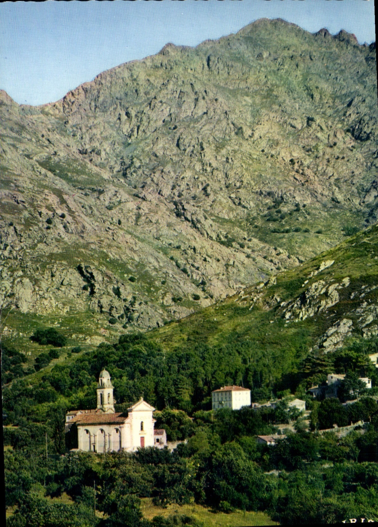 CPSM Charmes Et Couleurs De La Corse Feliceto D'Ile Rousse grand hotel Maree E monti
