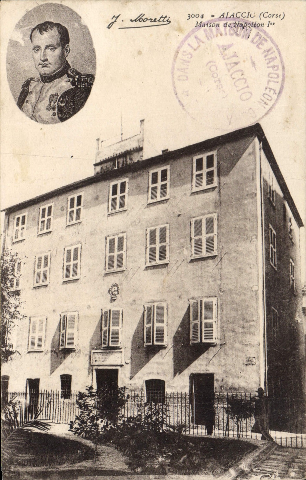 CPA Ajaccio Maison De Napoleon