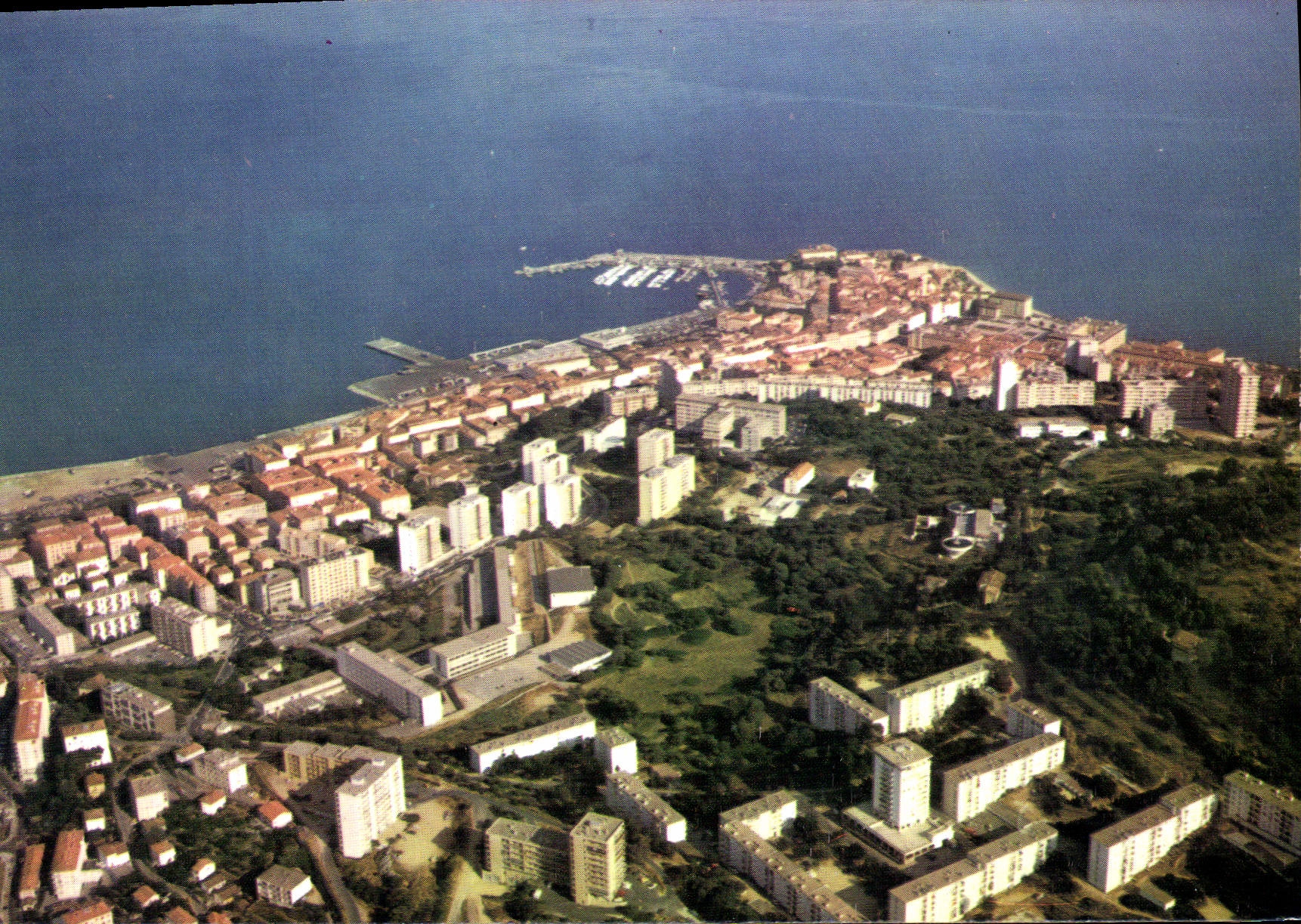 CPSM Ajaccio Vue Generale Charmes Et Couleurs De La Corse