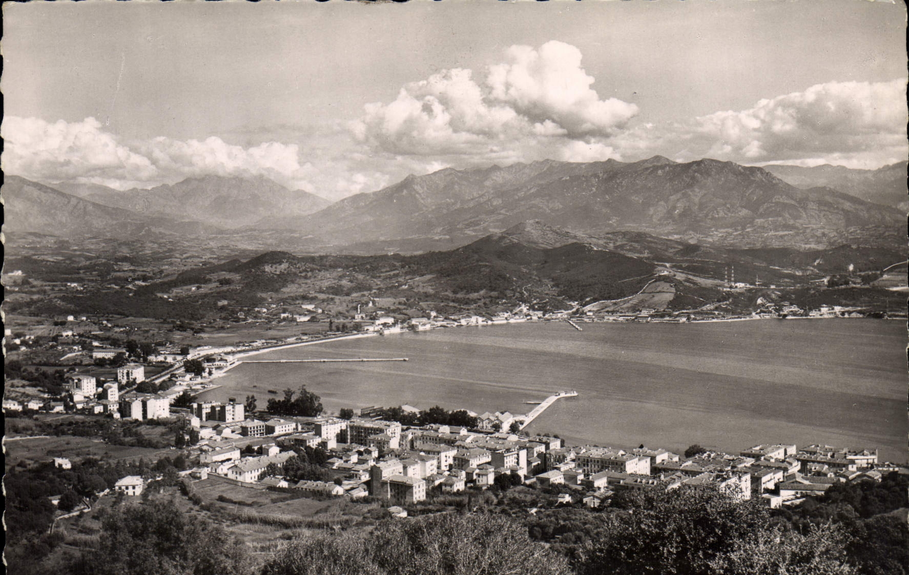 CPSM Ajaccio Vue Generale Sur Le Fond Du Golfe