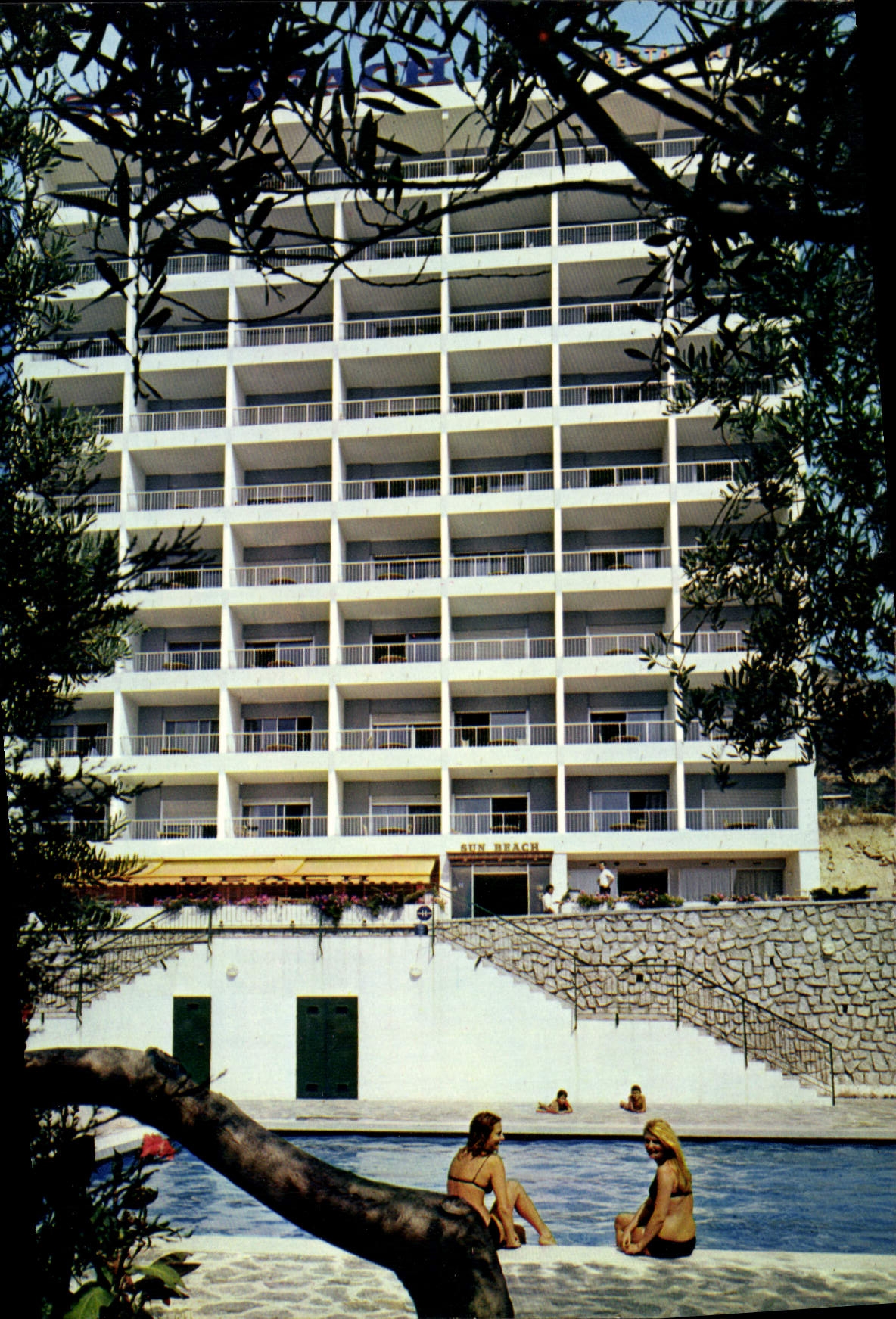 CPSM Ajaccio Hotel Sun Beach Route Des Sanguinaires