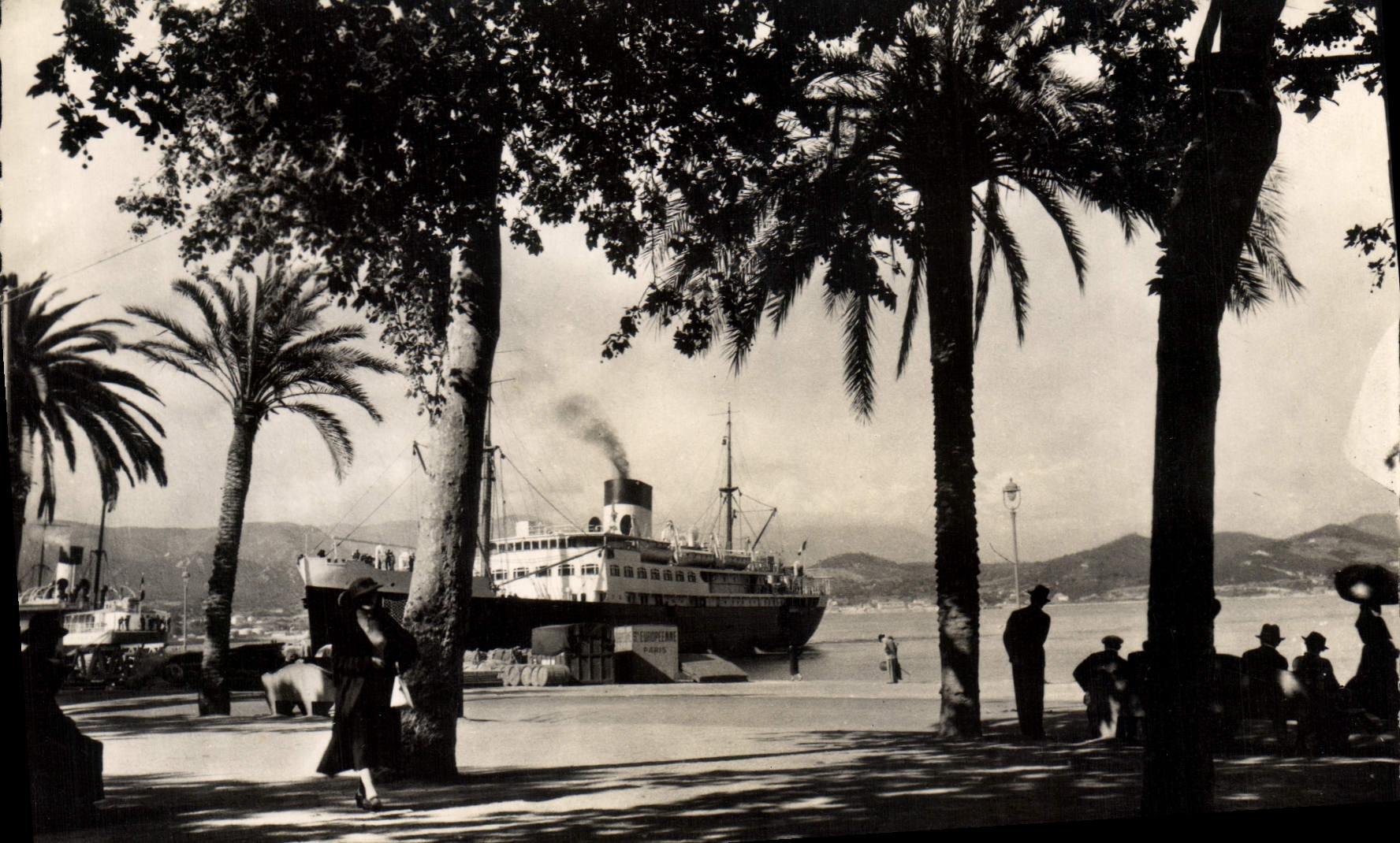 CPSM Ajaccio Quai Napoleon