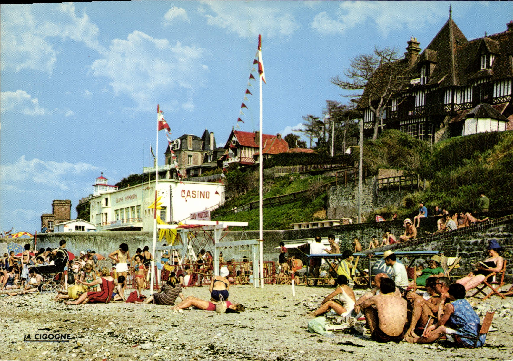 CPSM Villerville La Plage