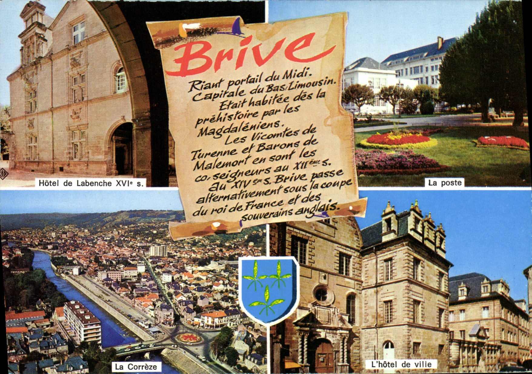 CPSM Brive la poste