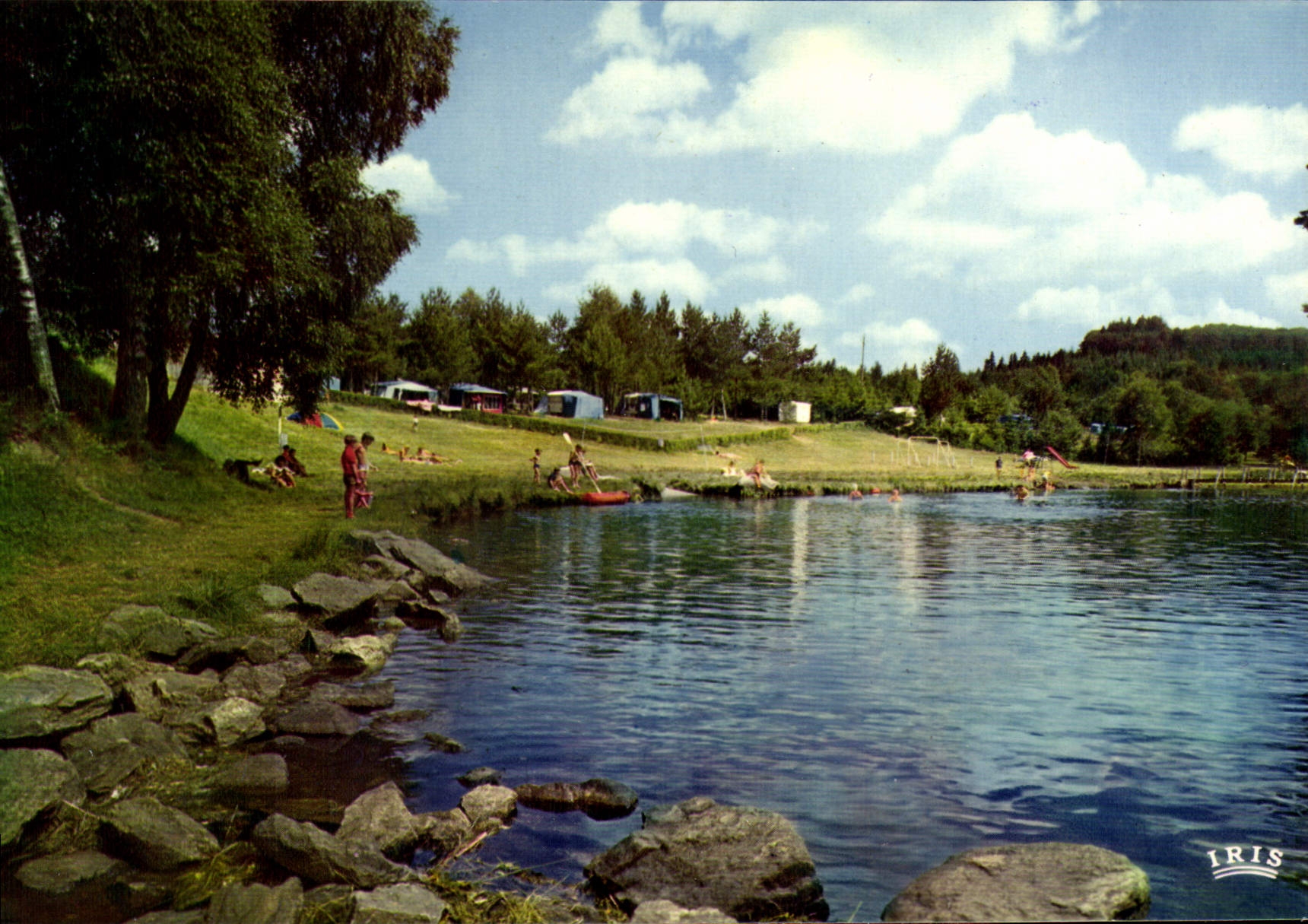 CPSM Bugeat Cite Climatique La Baignade