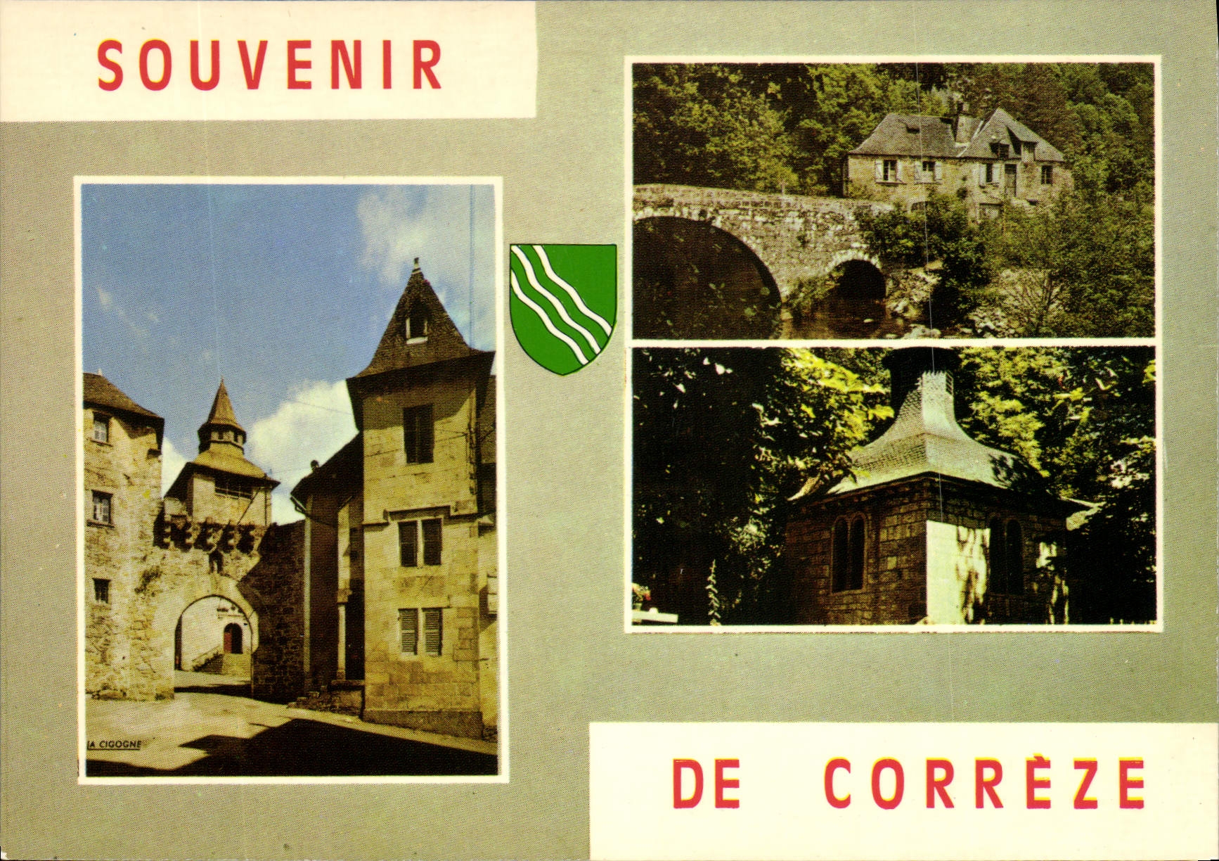 CPSM Souvenir De Correze