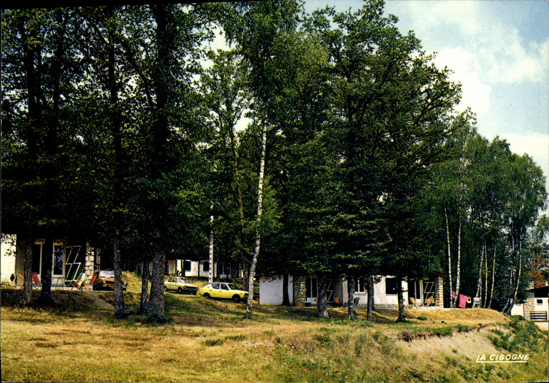 CPSM Lapleau Le Village De Vacances