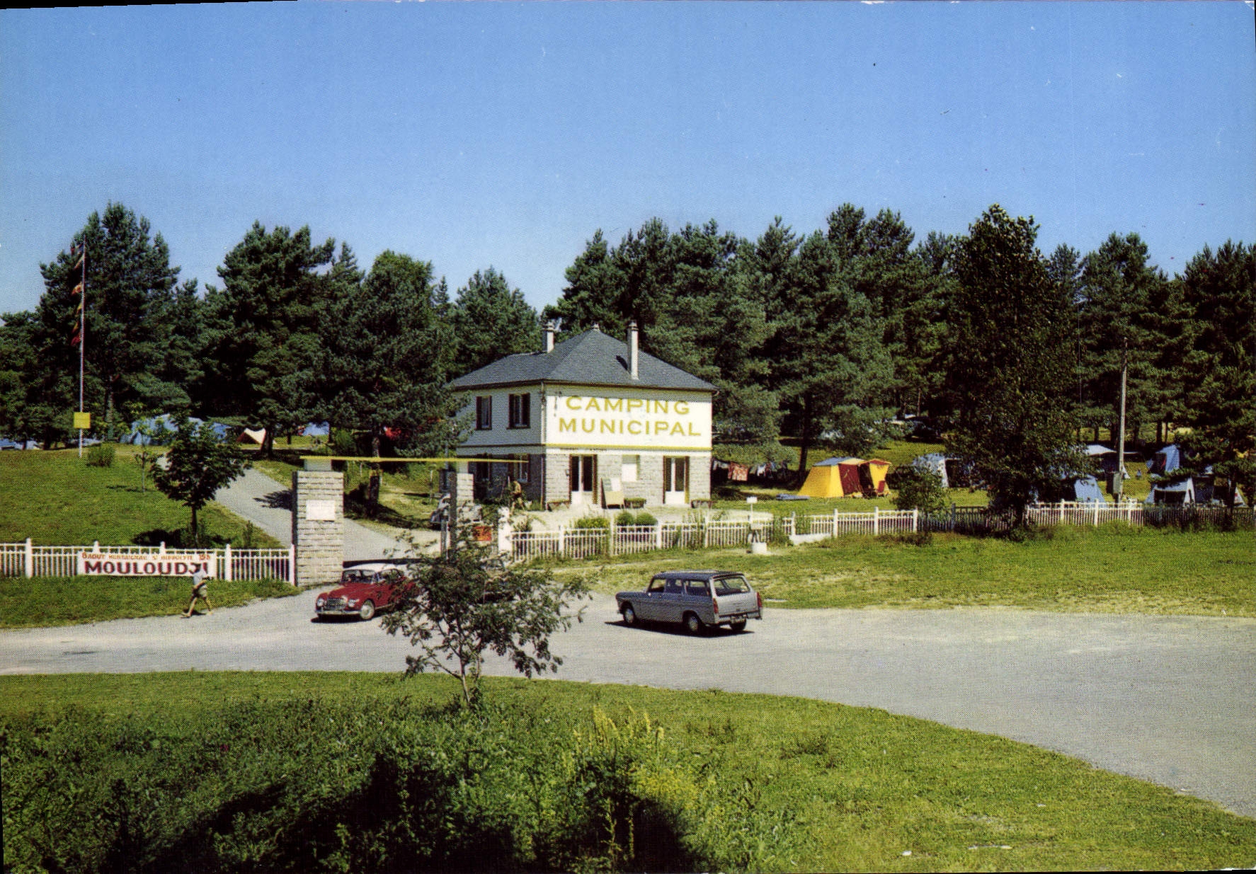 CPSM Marcillac La Croisille L'Entree Du Camping