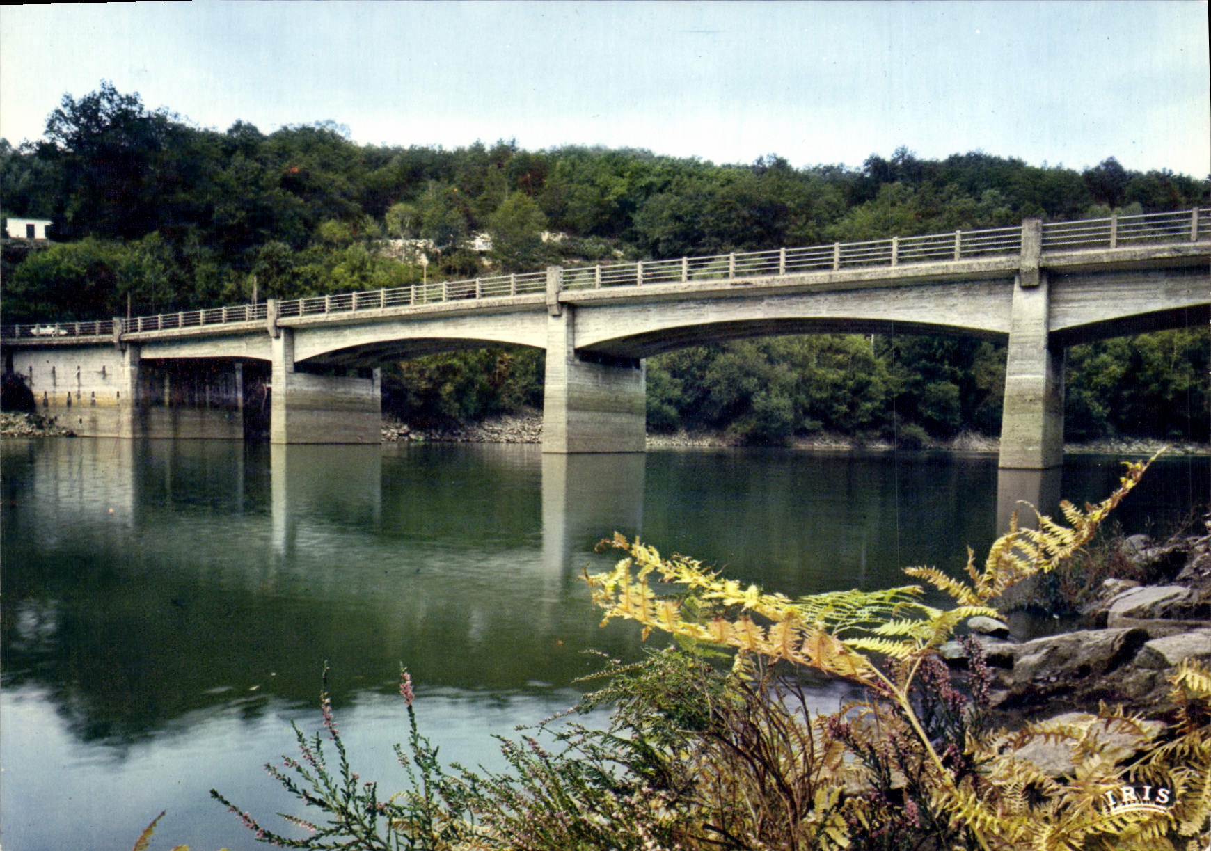 CPSM Marcillac La croisille Le Pont