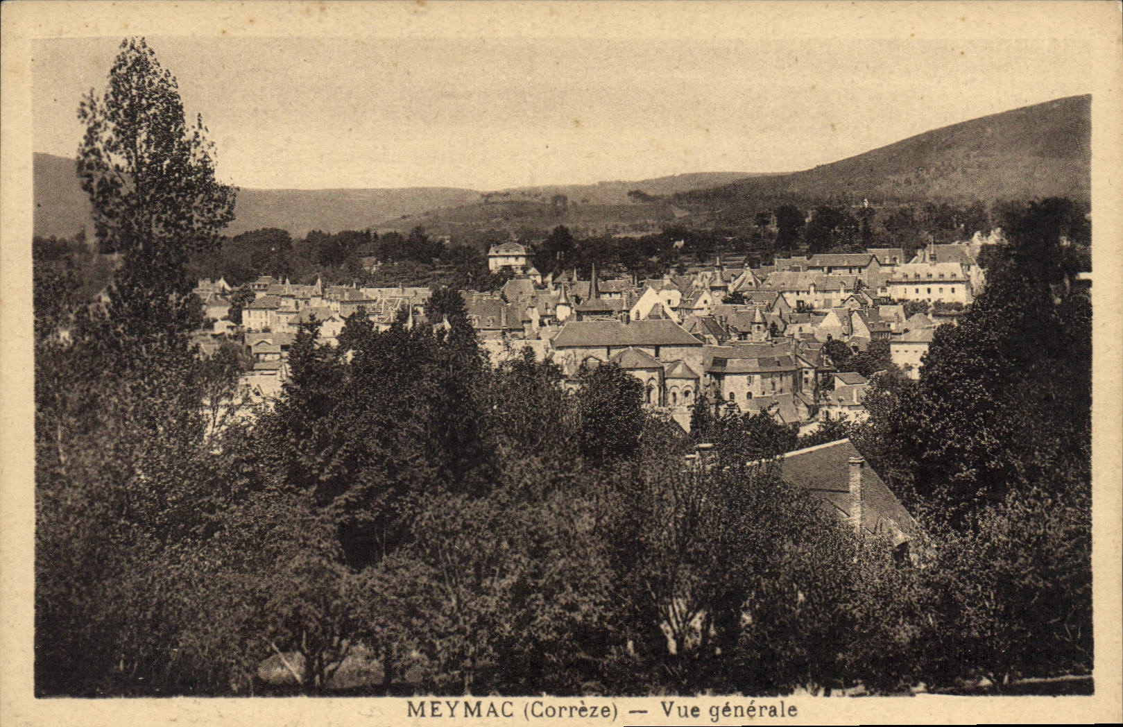 CPA Meymac Vue Generale