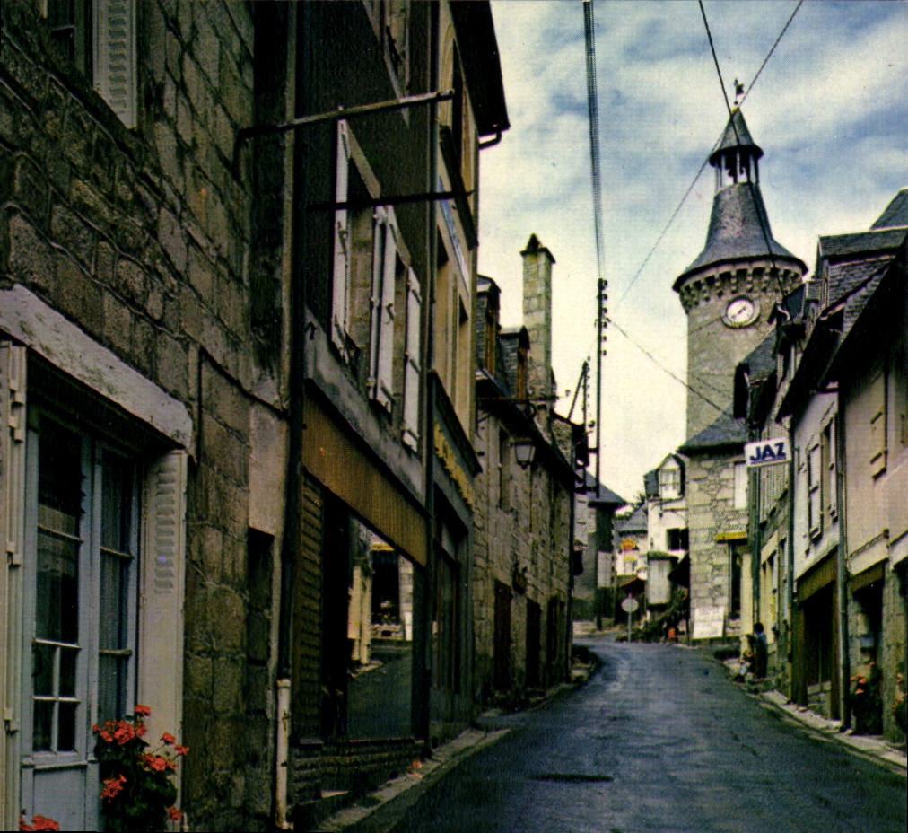 CPSM Meymac Station Climatique La Rue Principale