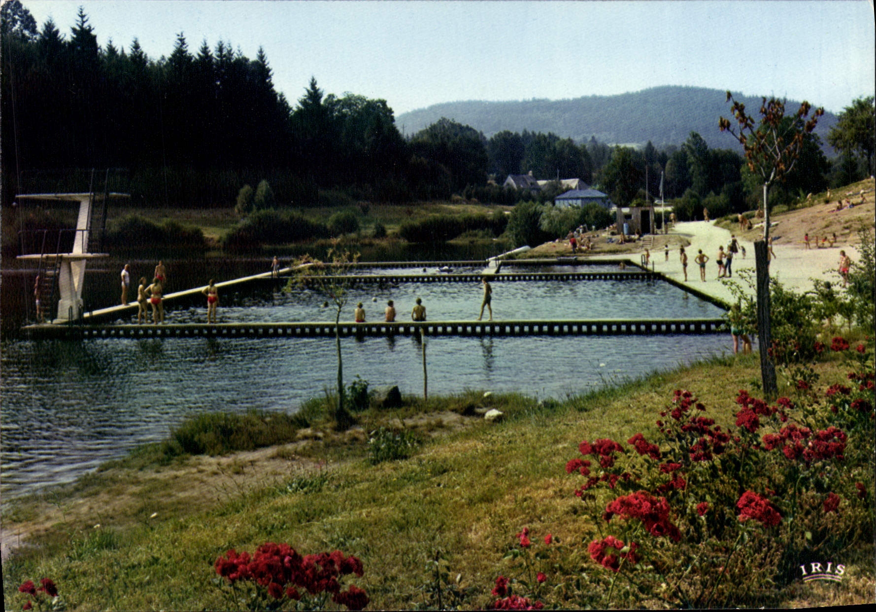 CPSM Meymac La Piscine