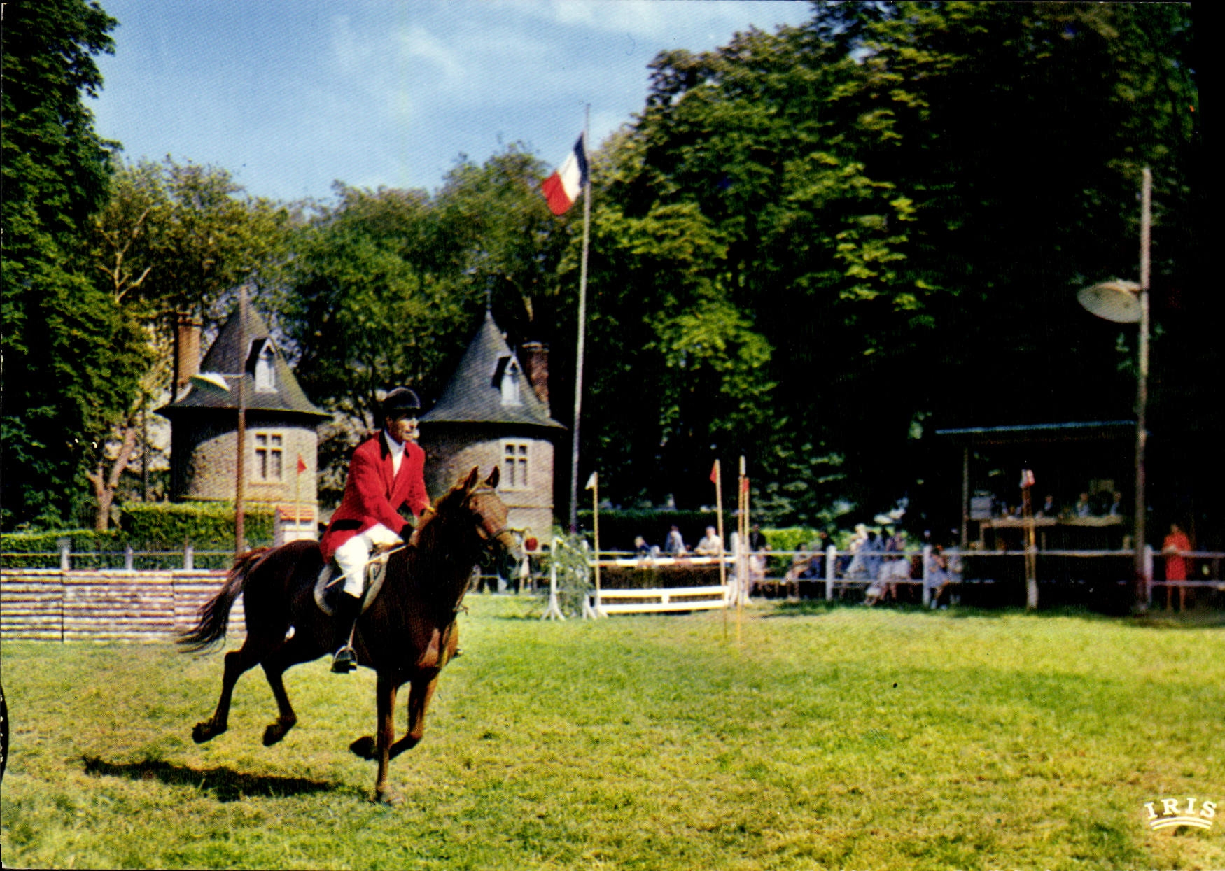 CPSM Pompadour concours hippique