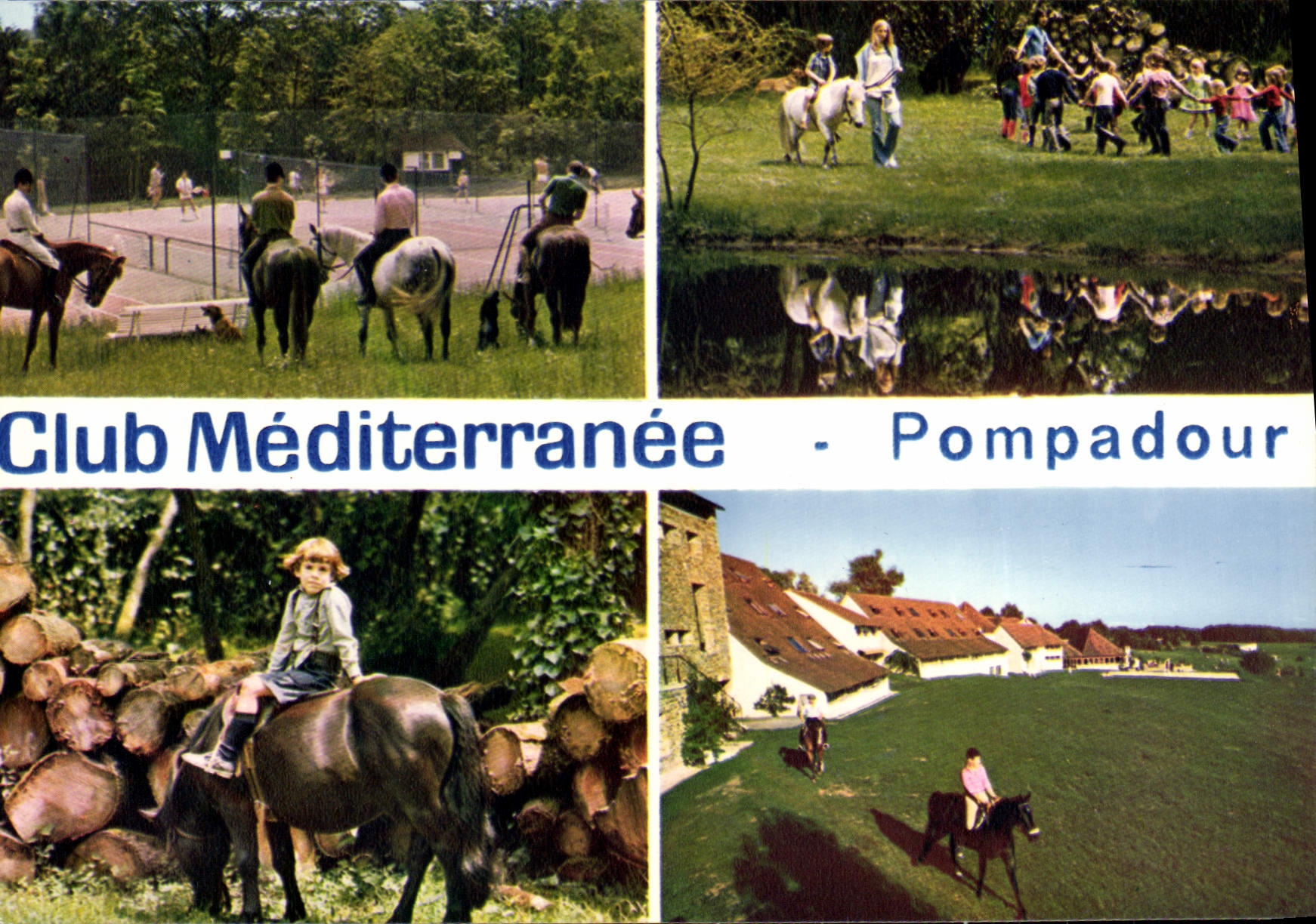 CPSM Pompadour Domaine De La Noaille