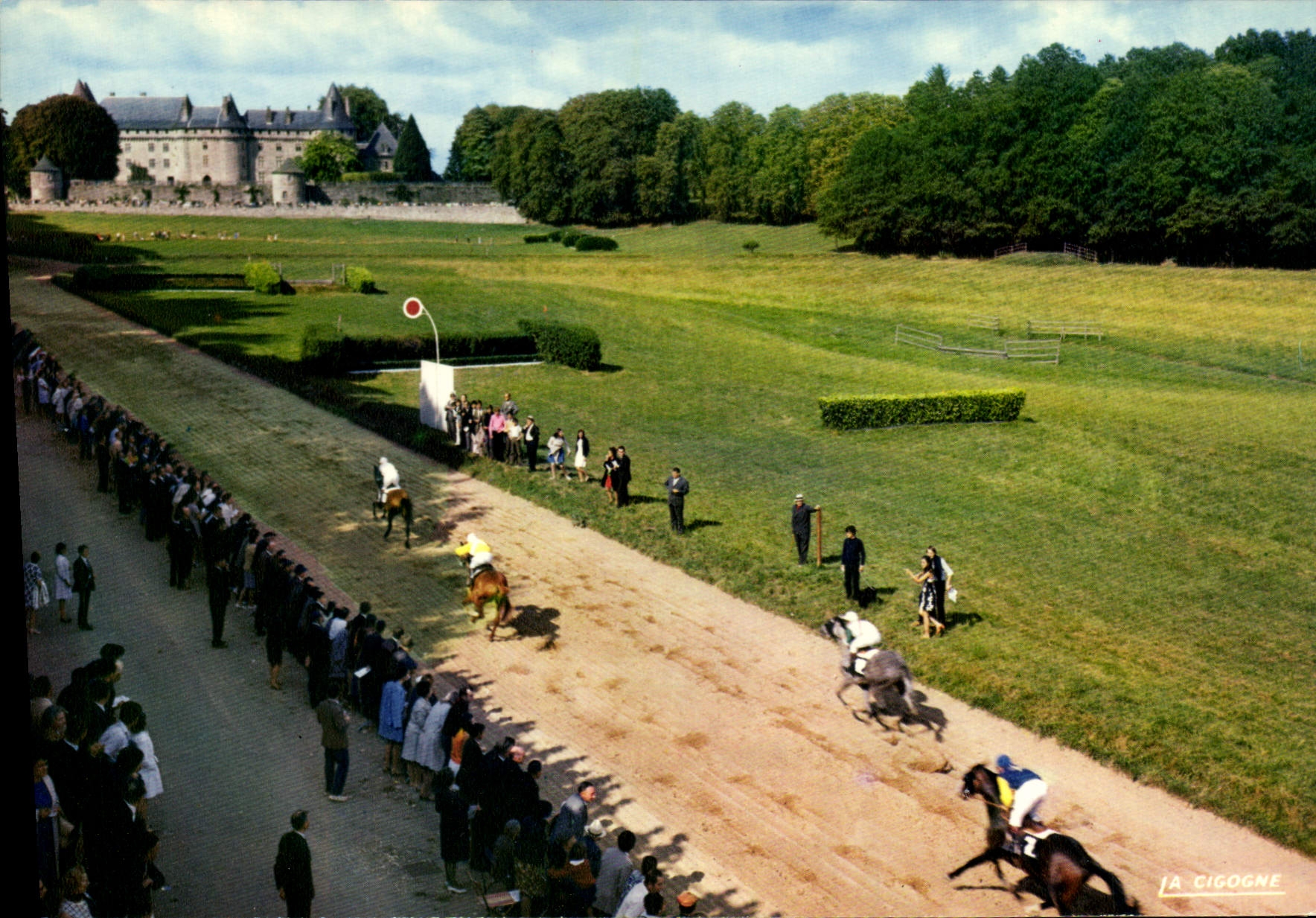 CPSM Pompadour Le Champ De Courses