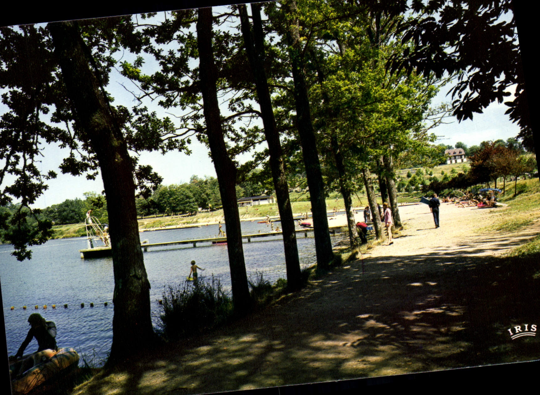 CPSM Seilhac La Baignade Et Les Bords Du Lac