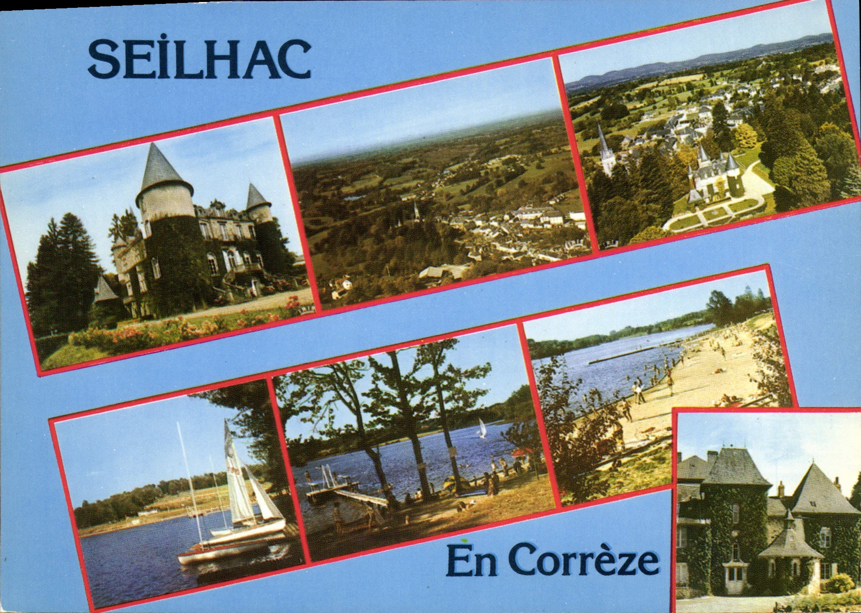 CPSM Seilhac Le Chateau Vue Generale