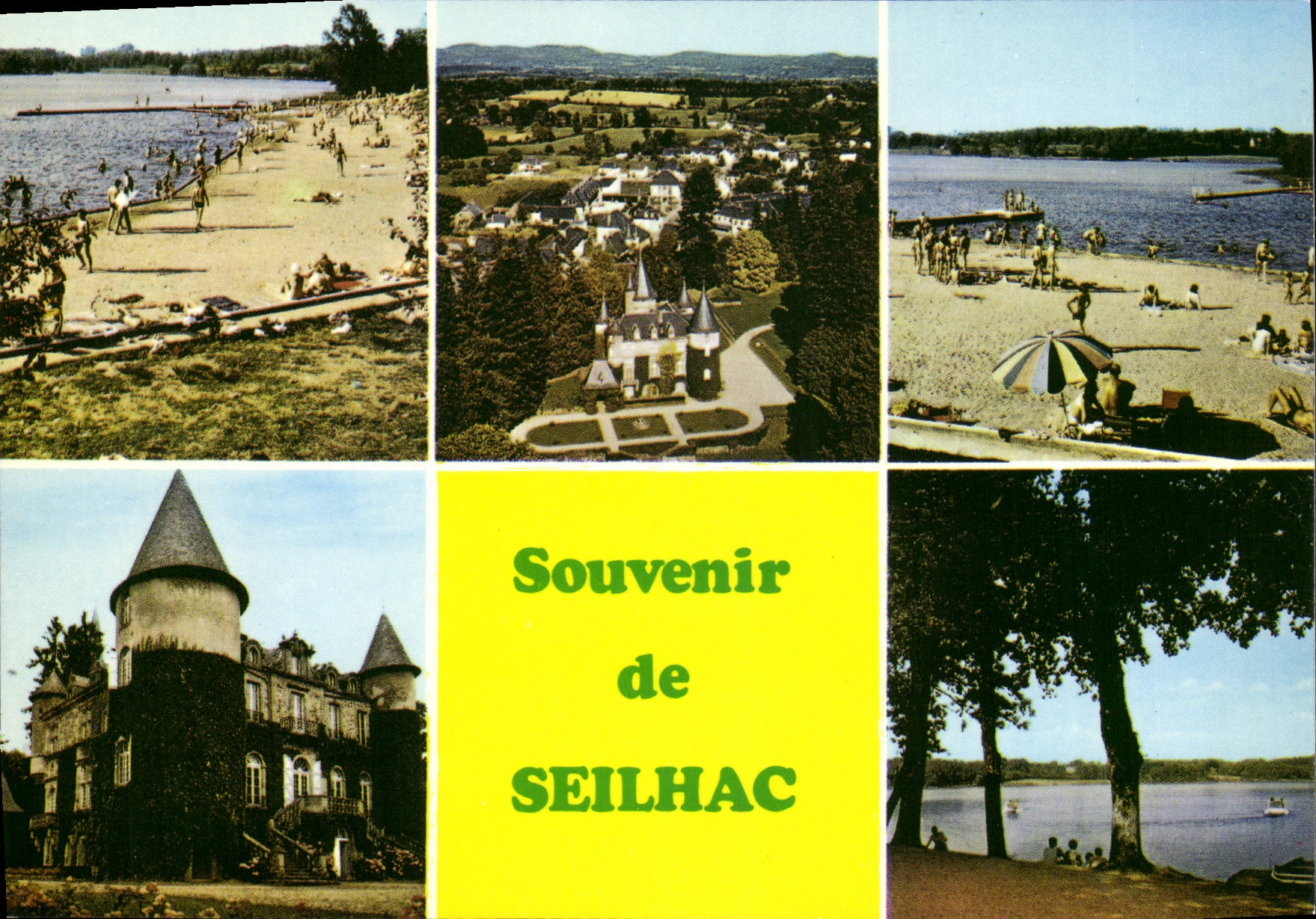 CPSM Seilhac Le Chateau Le Lac De Bournazel