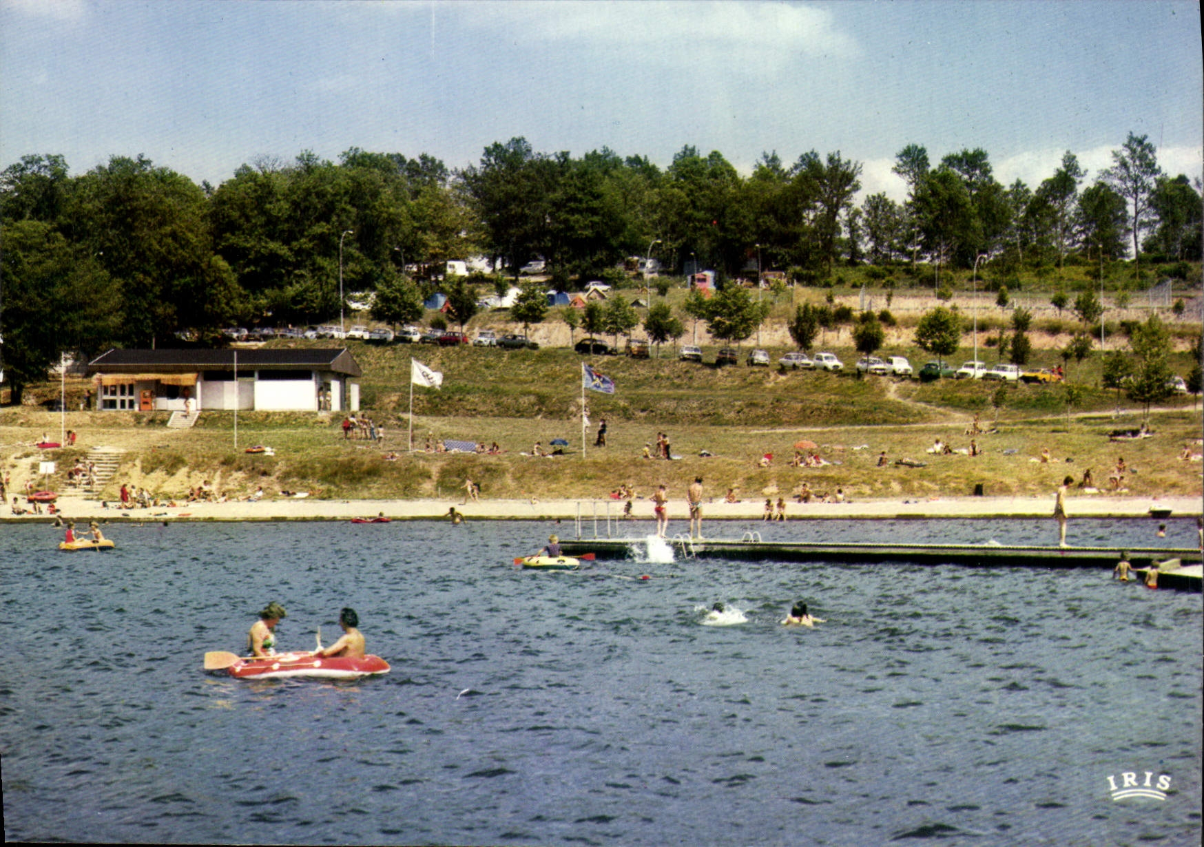 CPSM Seilhac Le Lac Et La Plage