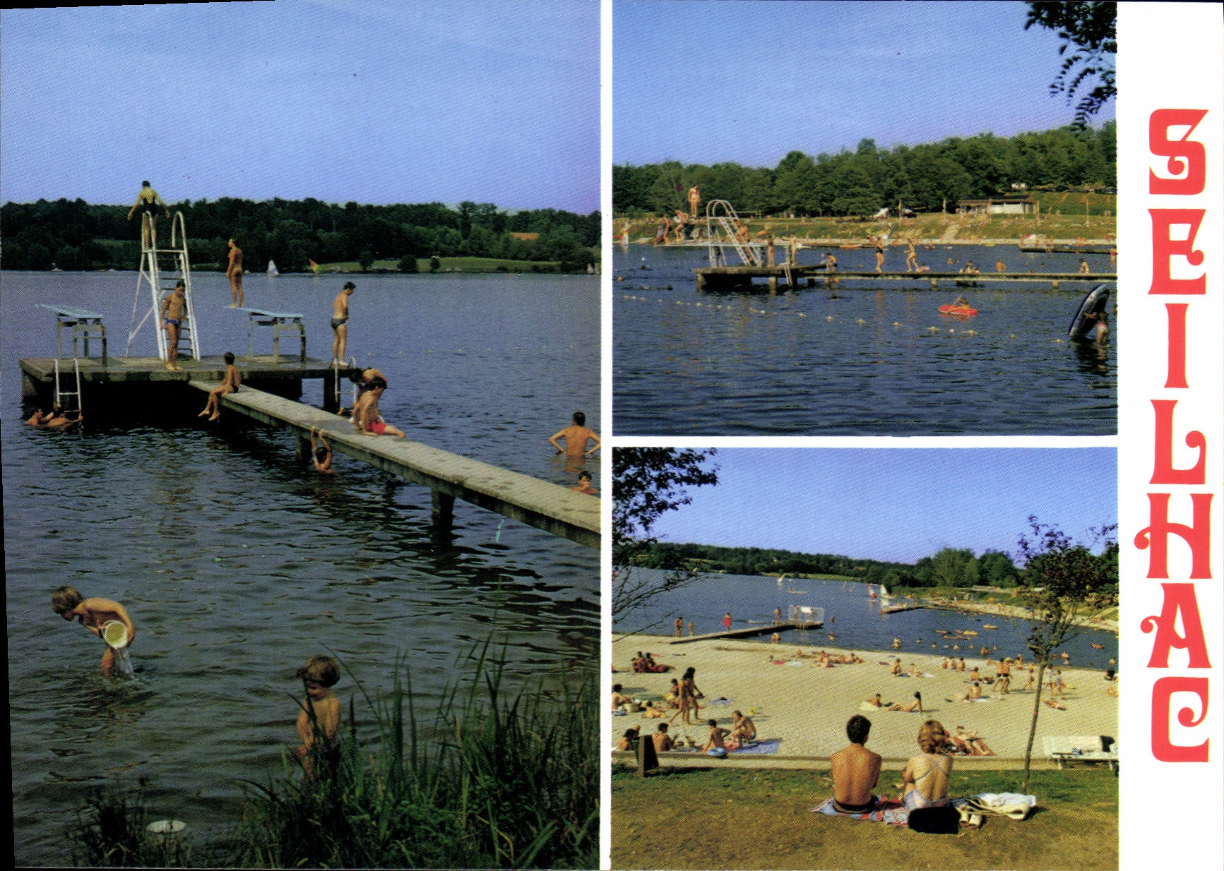 CPSM Seilhac Piaisirs Nautiques Au Lac De Bournazel