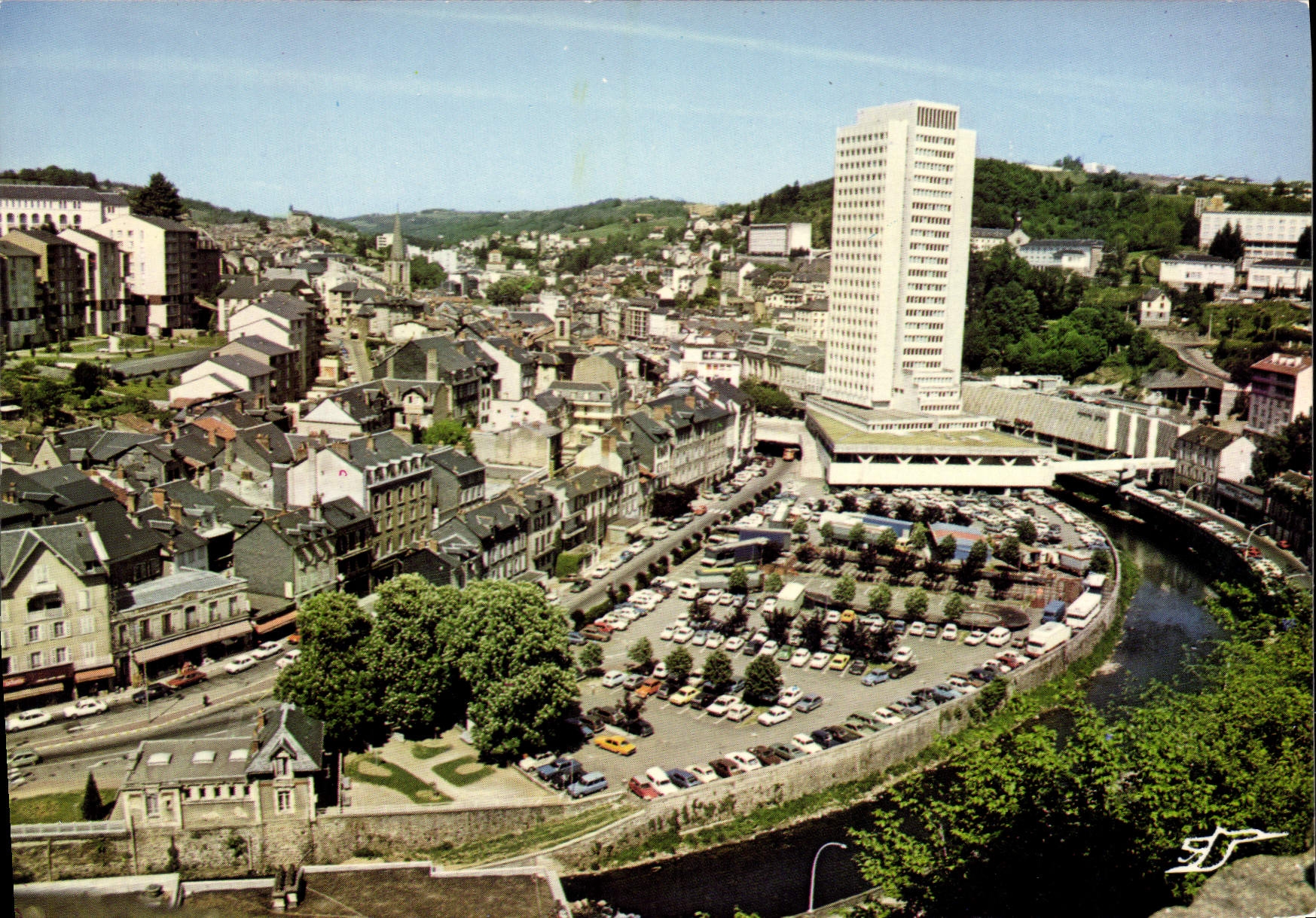 CPSM Tulle Vue Generale La Cite Administrative Jean Montalat