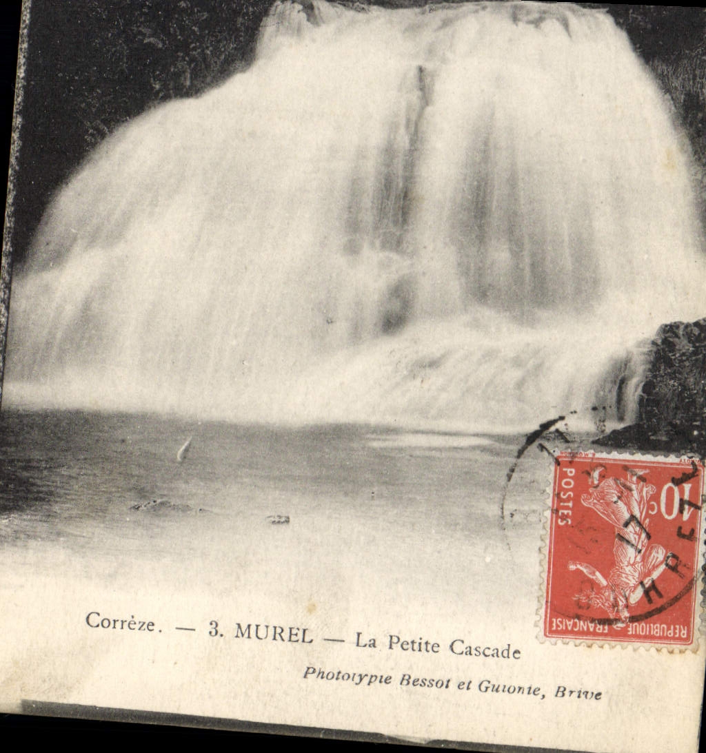 CPA Murel La Petite Cascade