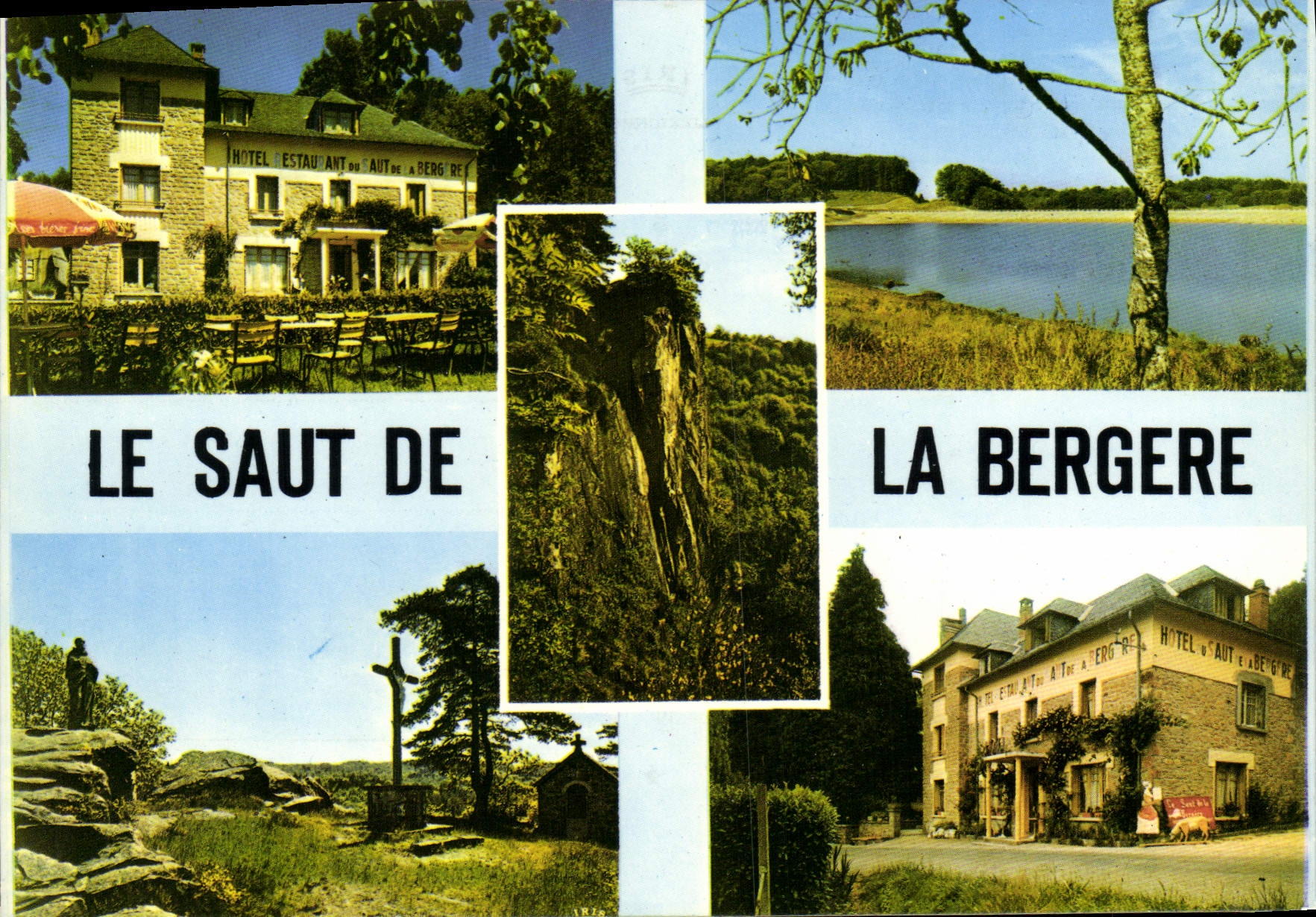 CPSM Aubazine Beynat Hotel Du Saut De La Bergere