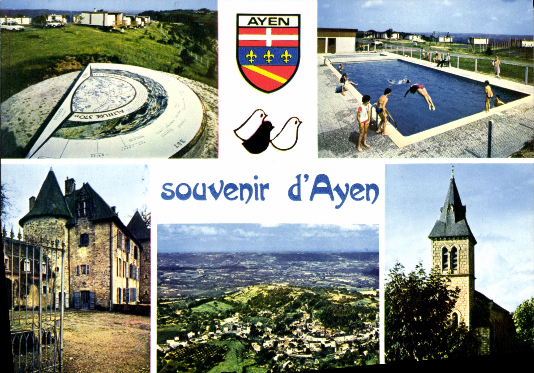 CPSM Ayen Village De Vacances Val La Table D'Orientation