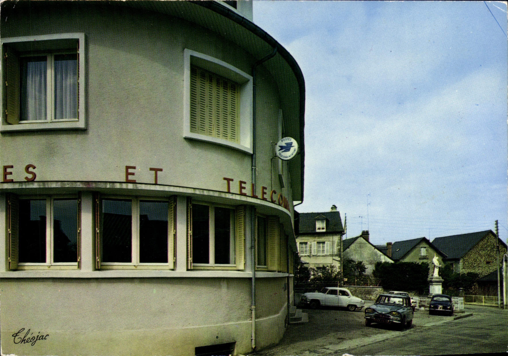 CPSM Chamberet La Poste