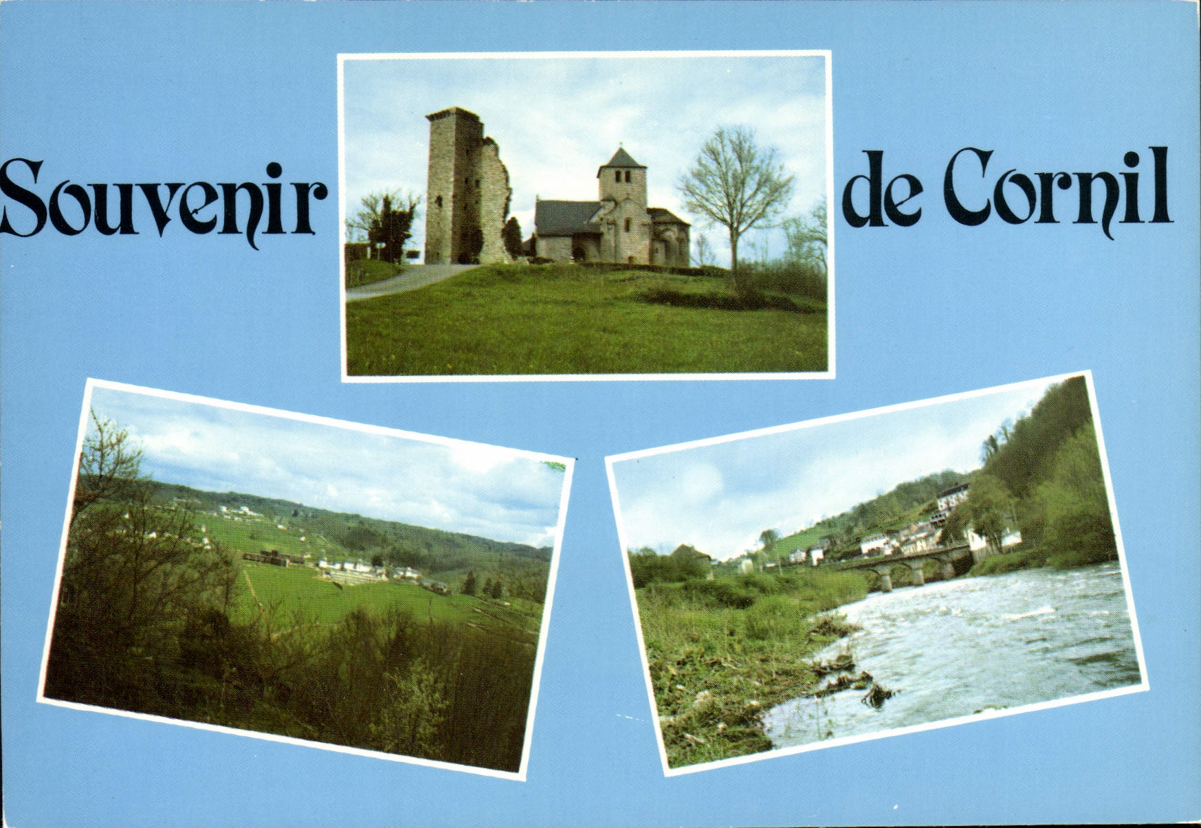 CPSM Cornil L'Eglise La Maison De Retraite Le Pont Sur La Correze