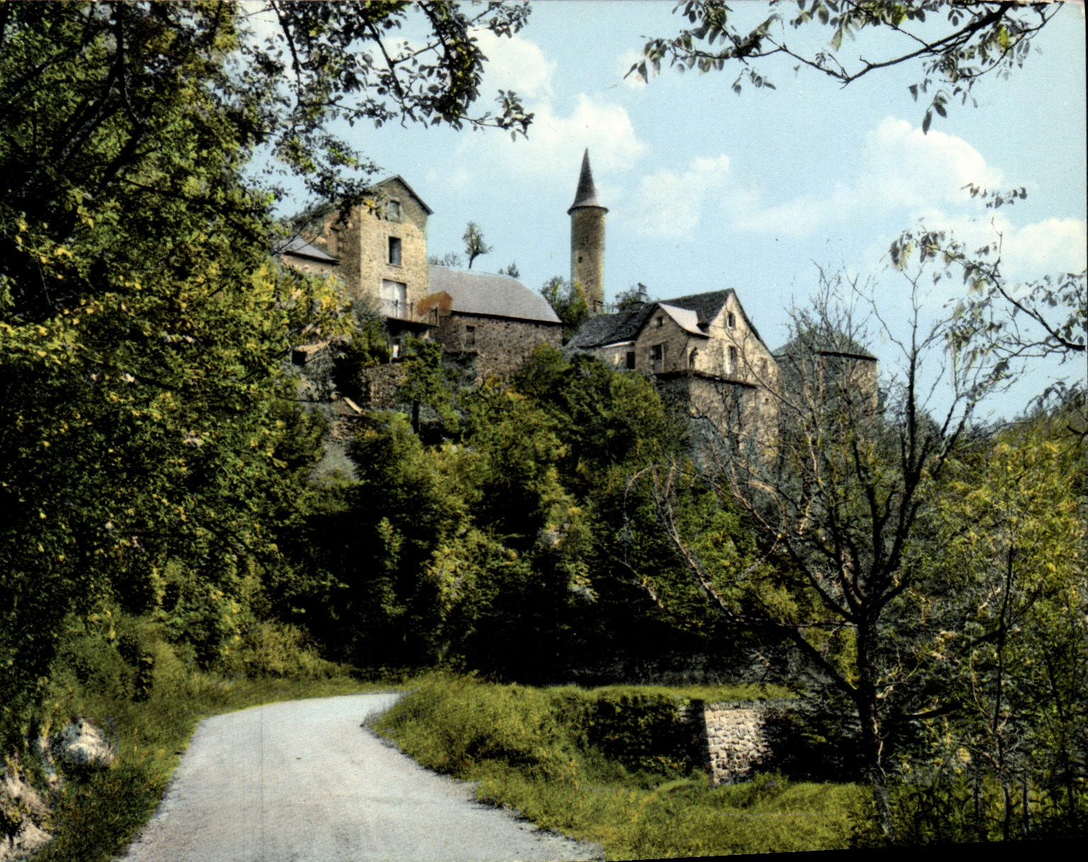 CPSM La Roche Canillac La Roche Basse La Tour De Canillac