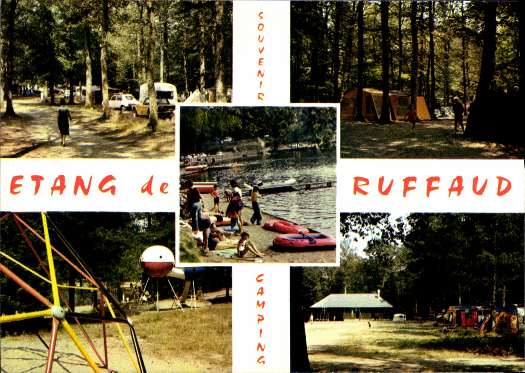 CPSM Etang De Ruffaud Correze