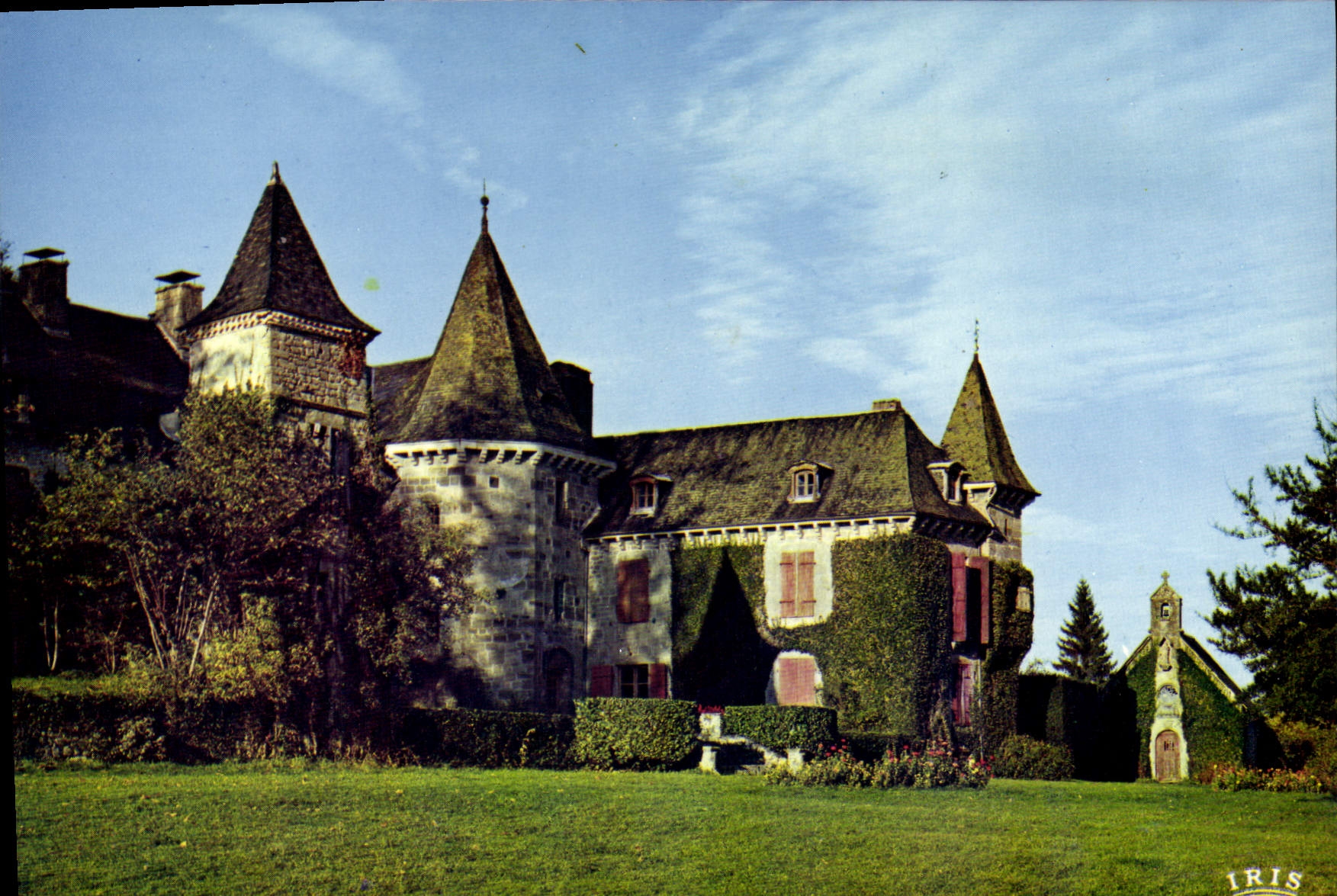 CPSM St Pardoux La Croisille Chateau De Pebeyre